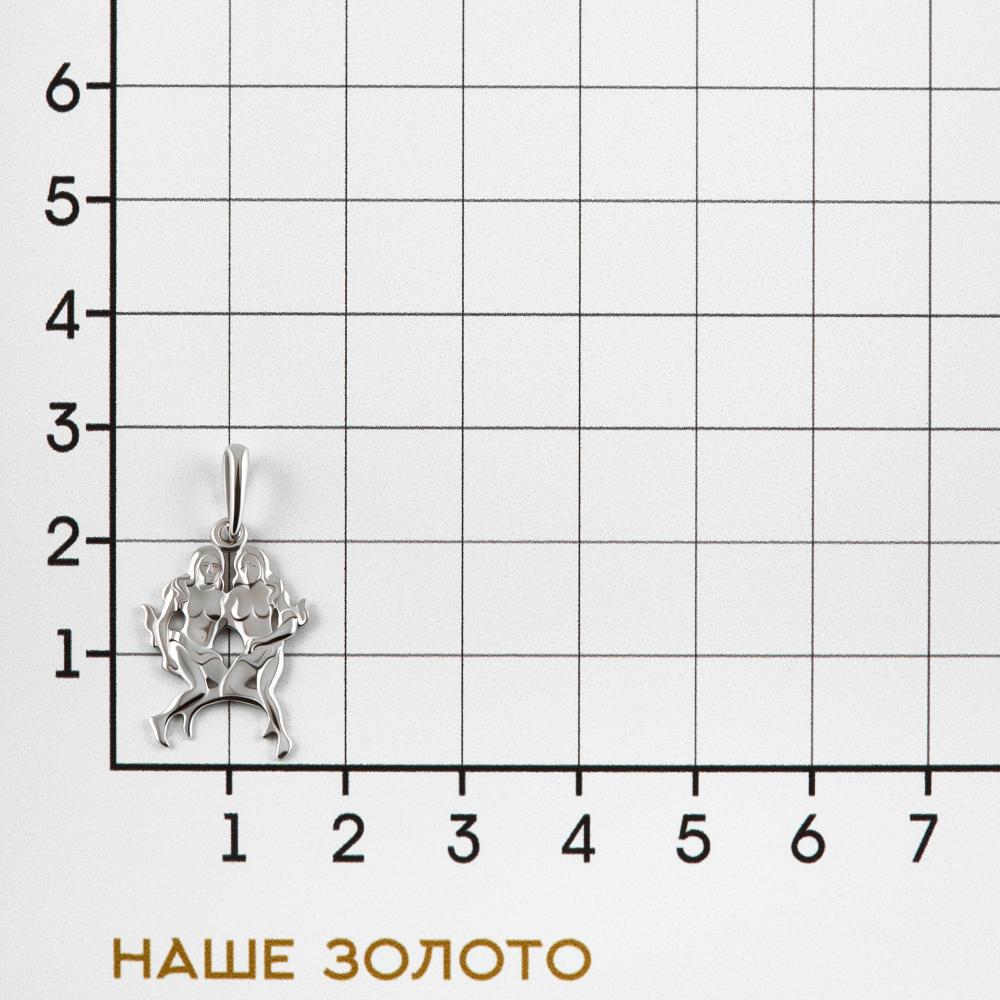 Серебряный знак зодиака Мидас-пермь 4МПЗ3