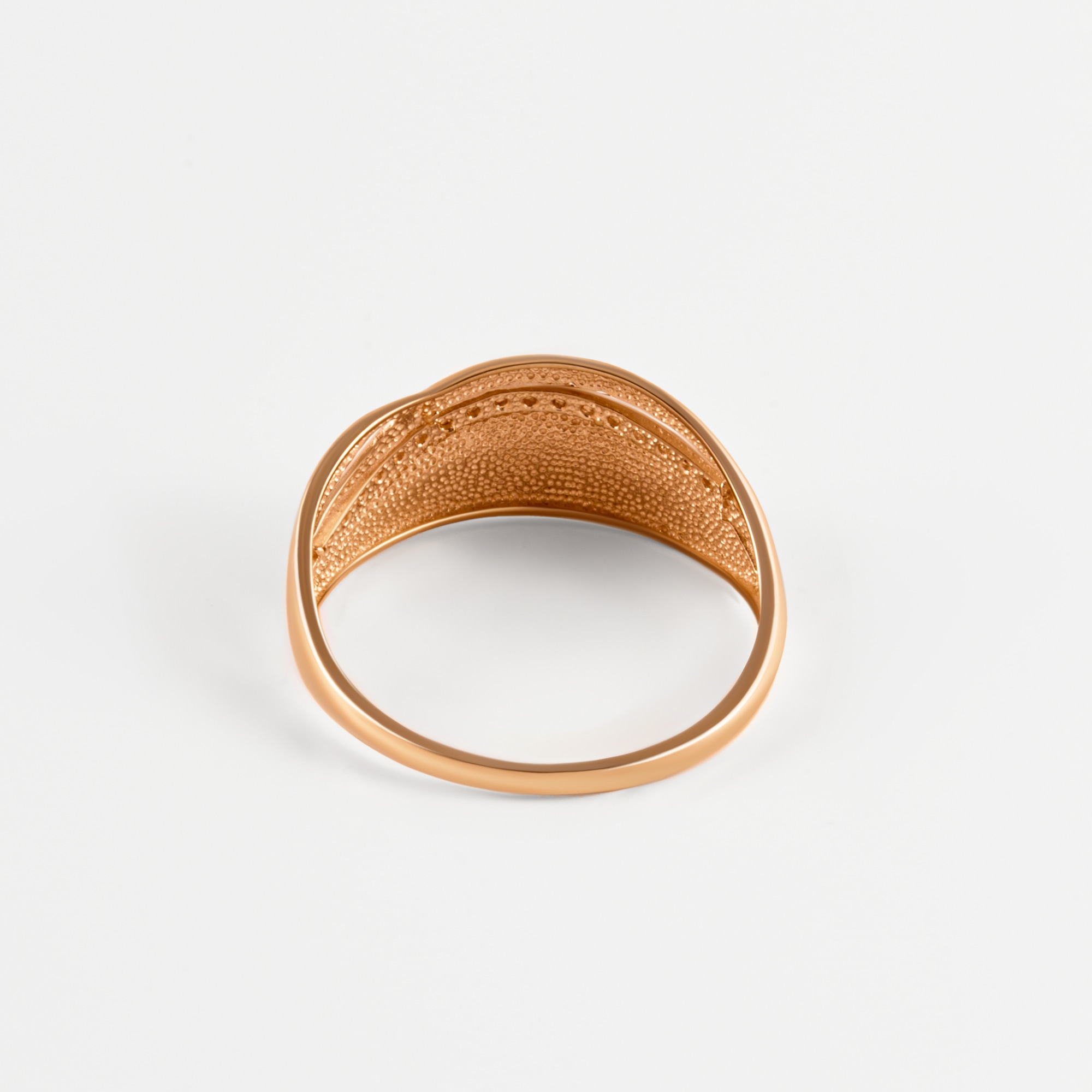 Золотое кольцо Золотая подкова из красного золота 585 пробы ЯВ821983
