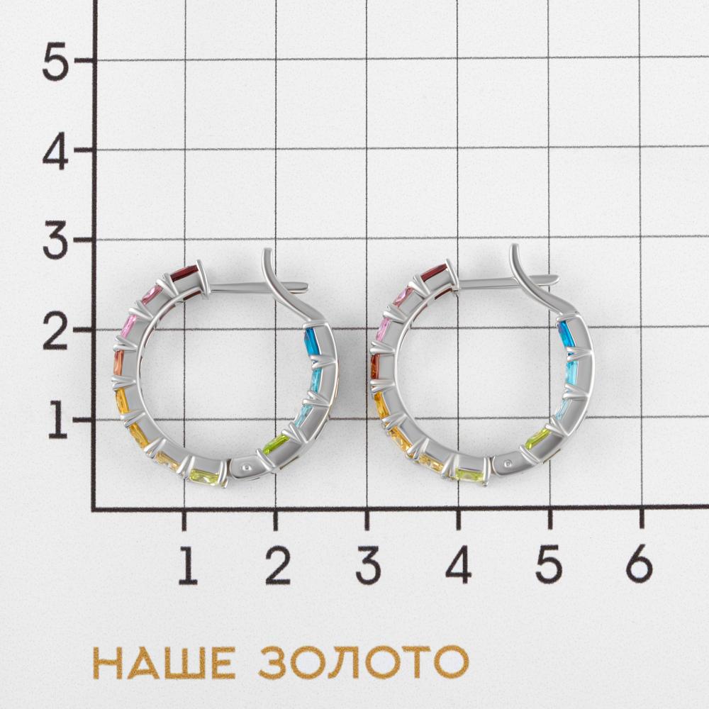 Серебряные серьги конго Альтеза А9С20187Р