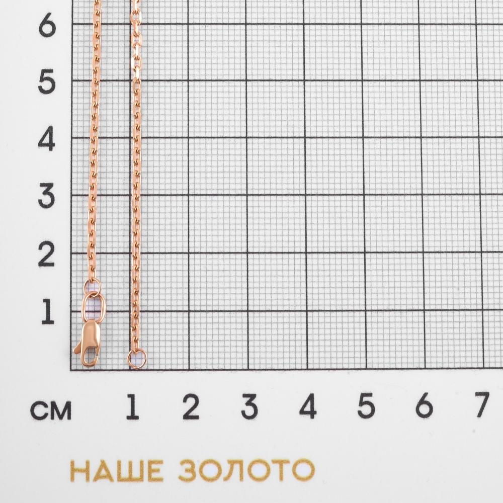 Золотая цепочка Талант из красного золота 585 пробы ТБ32001006030205