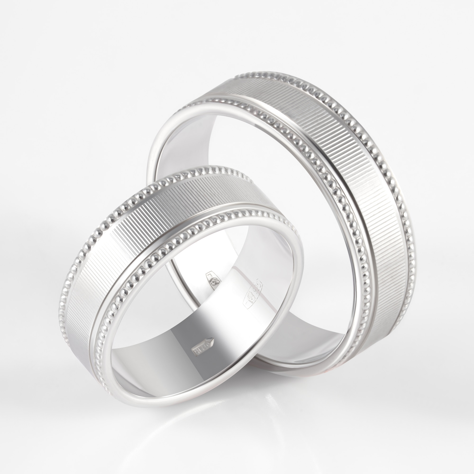 Серебряное кольцо обручальное Тимофеев ТМАГМ324Б
