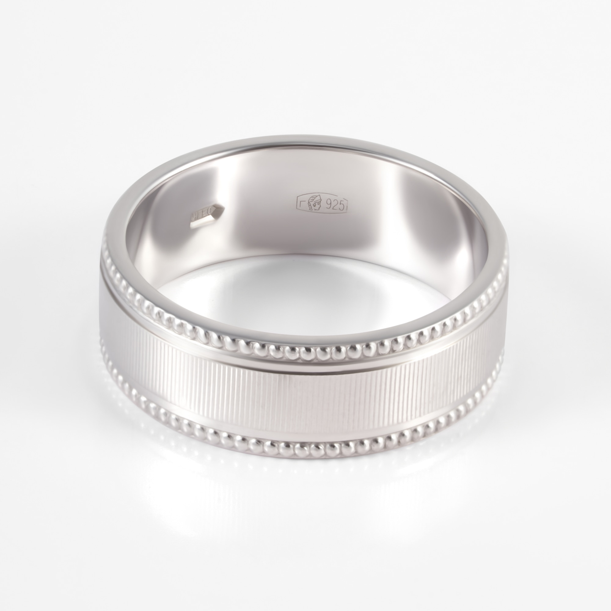 Серебряное кольцо обручальное Тимофеев ТМАГМ324Б