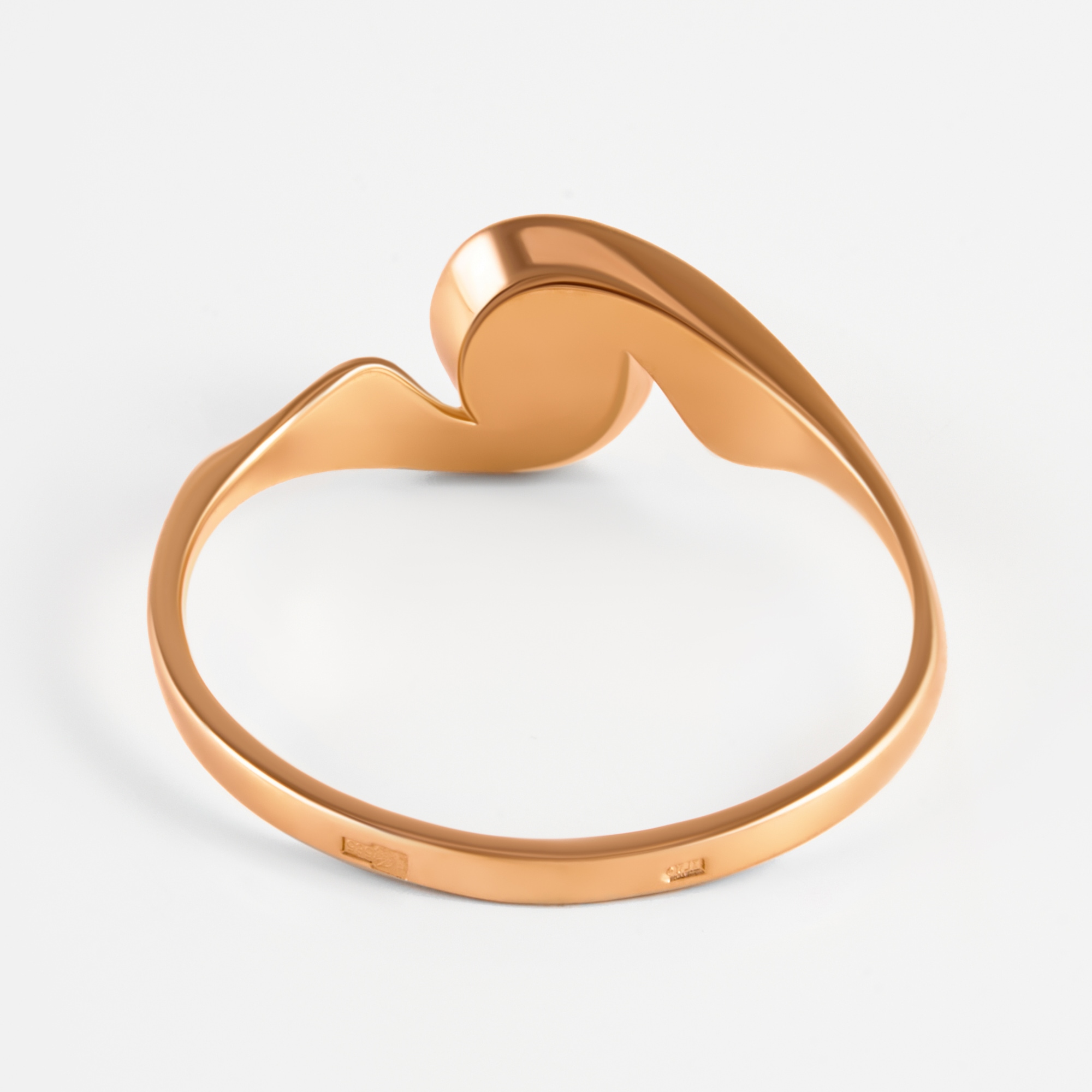 Золотое кольцо Defleur из красного золота 585 пробы ФЖ21024А3