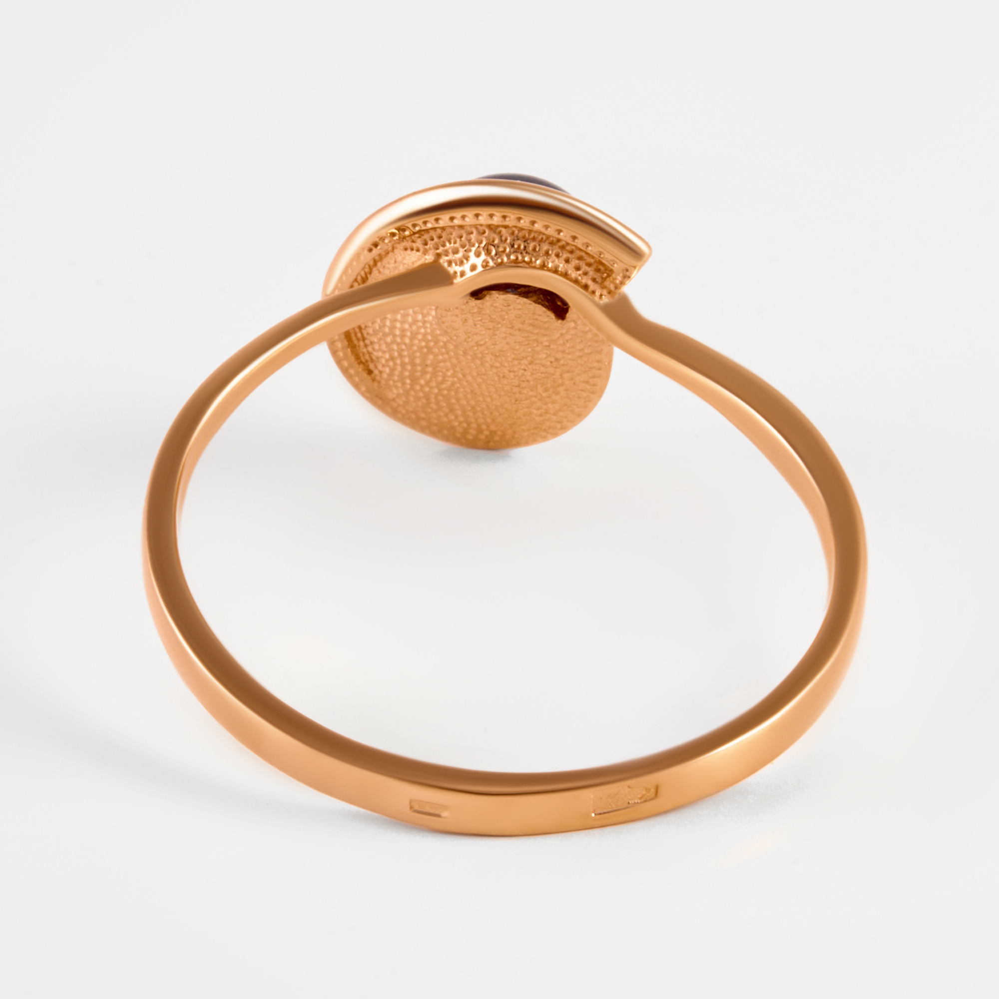 Золотое кольцо Defleur из красного золота 585 пробы ФЖ21025А2