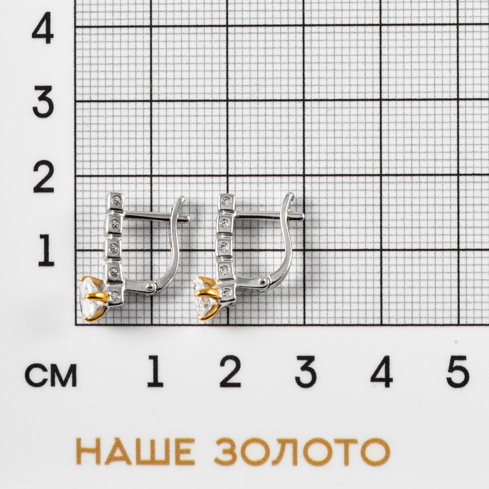 Серебряные серьги Sokolov ДИ94025844