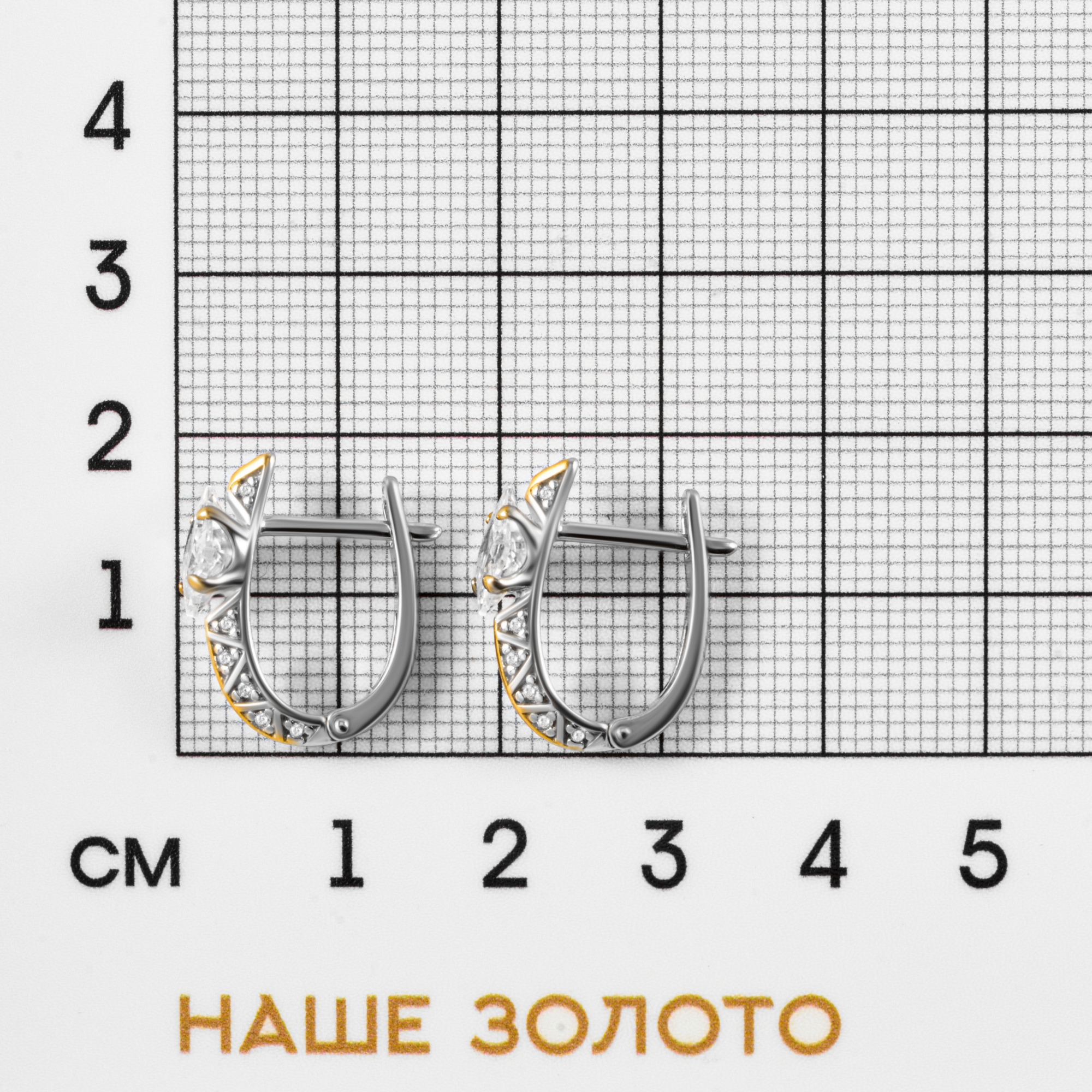 Серебряные серьги Sokolov ДИ94025809