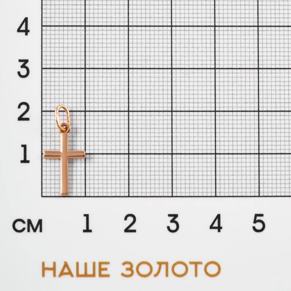 Золотая подвеска Альтеза из красного золота 585 пробы А930196