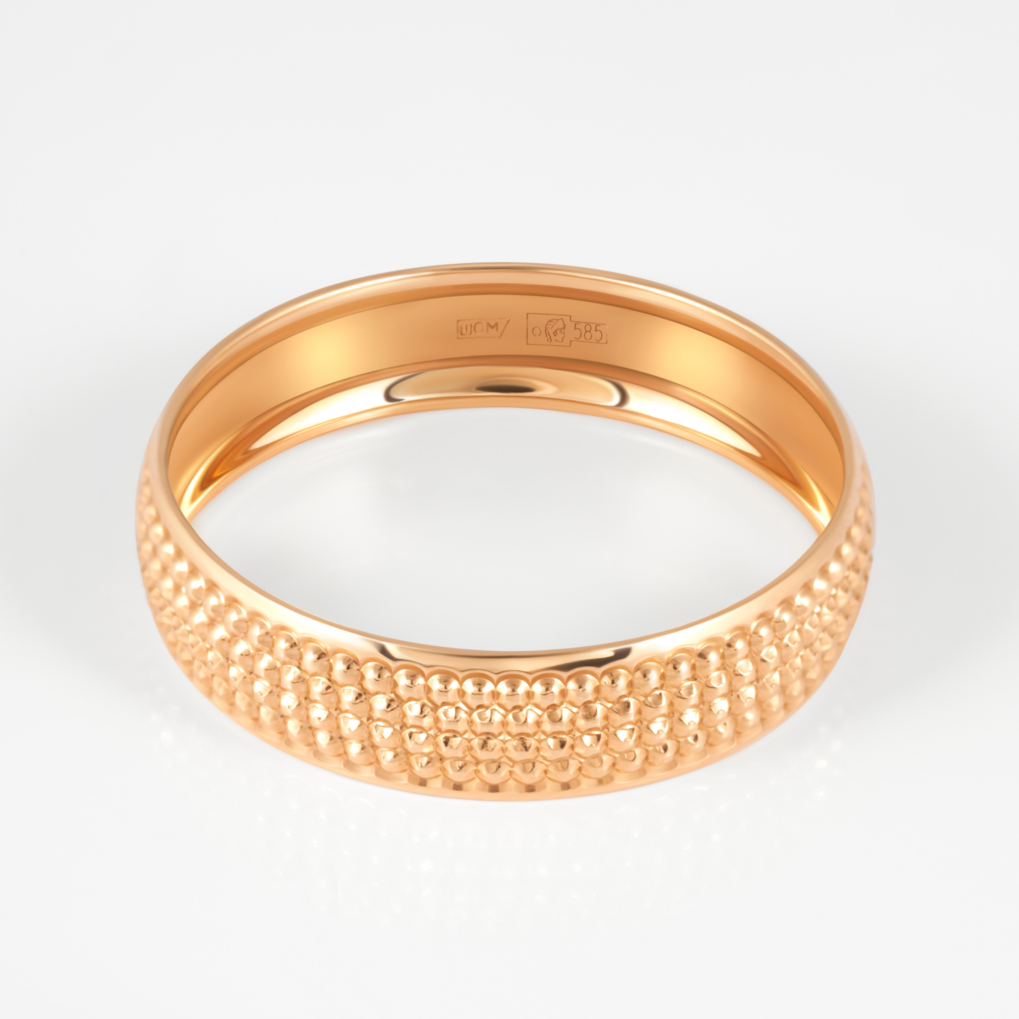 Золотое кольцо обручальное Светлов из красного золота 585 пробы К814-5077-11-00