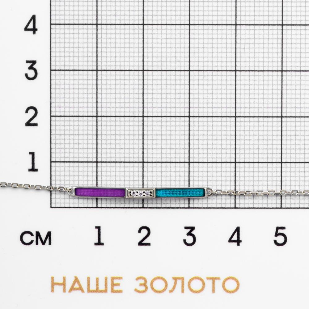 Серебряный браслет Sokolov ДИ94051032