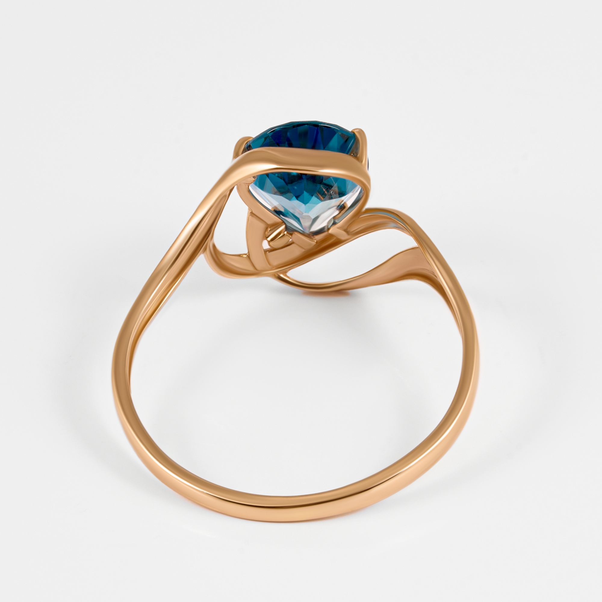 Золотое кольцо Мастер бриллиант из красного золота 585 пробы МБ0125851100010