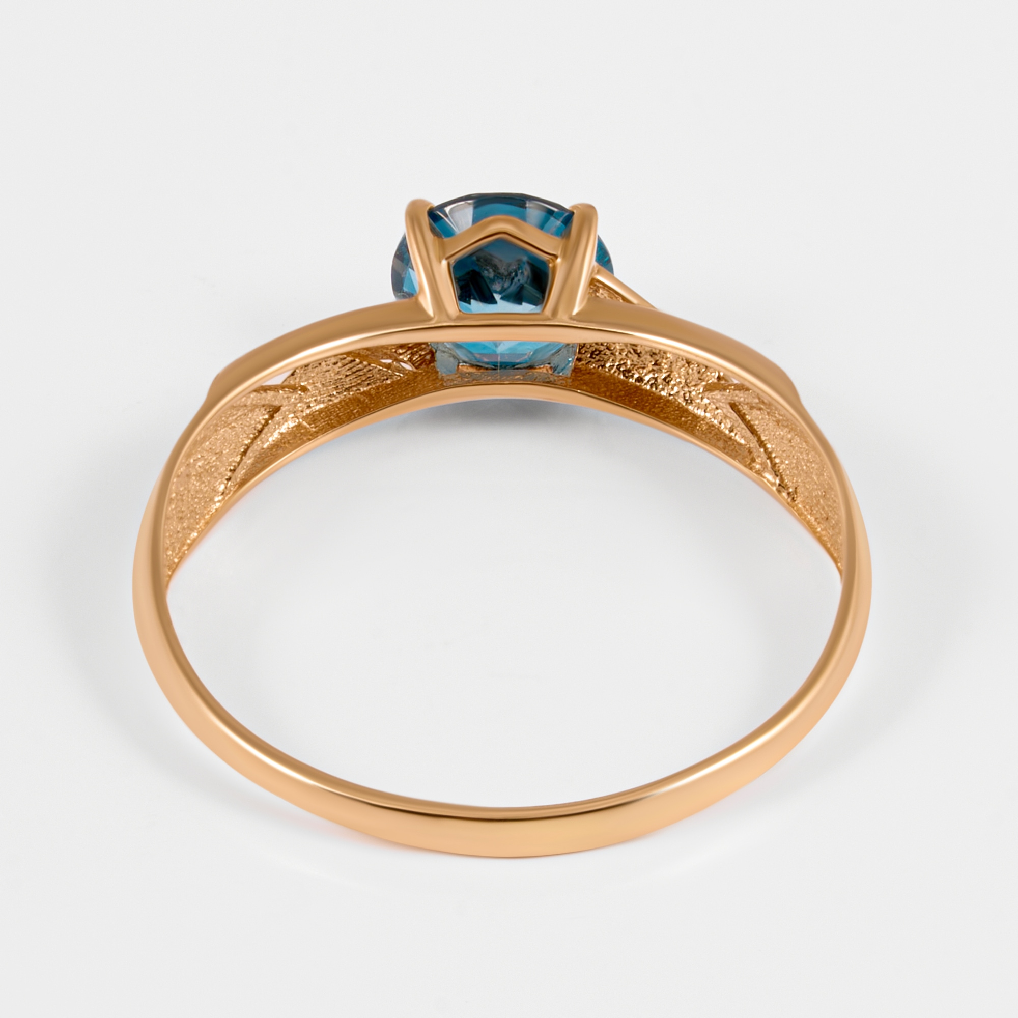 Золотое кольцо Мастер бриллиант из красного золота 585 пробы МБ0131451100010