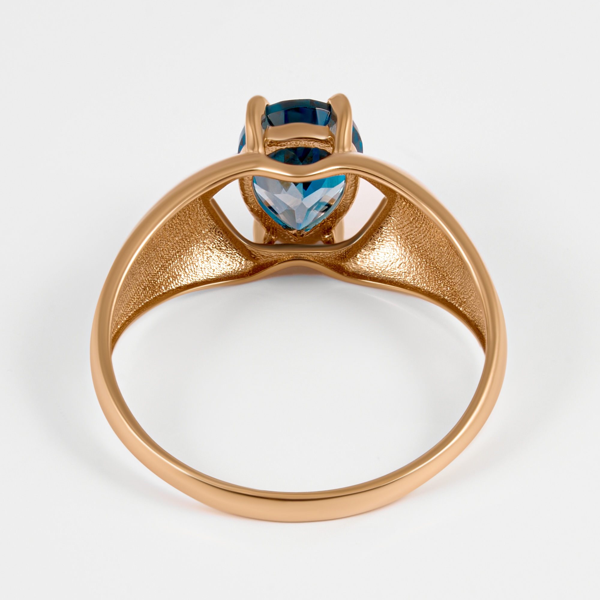 Золотое кольцо Мастер бриллиант из красного золота 585 пробы МБ0134671100010