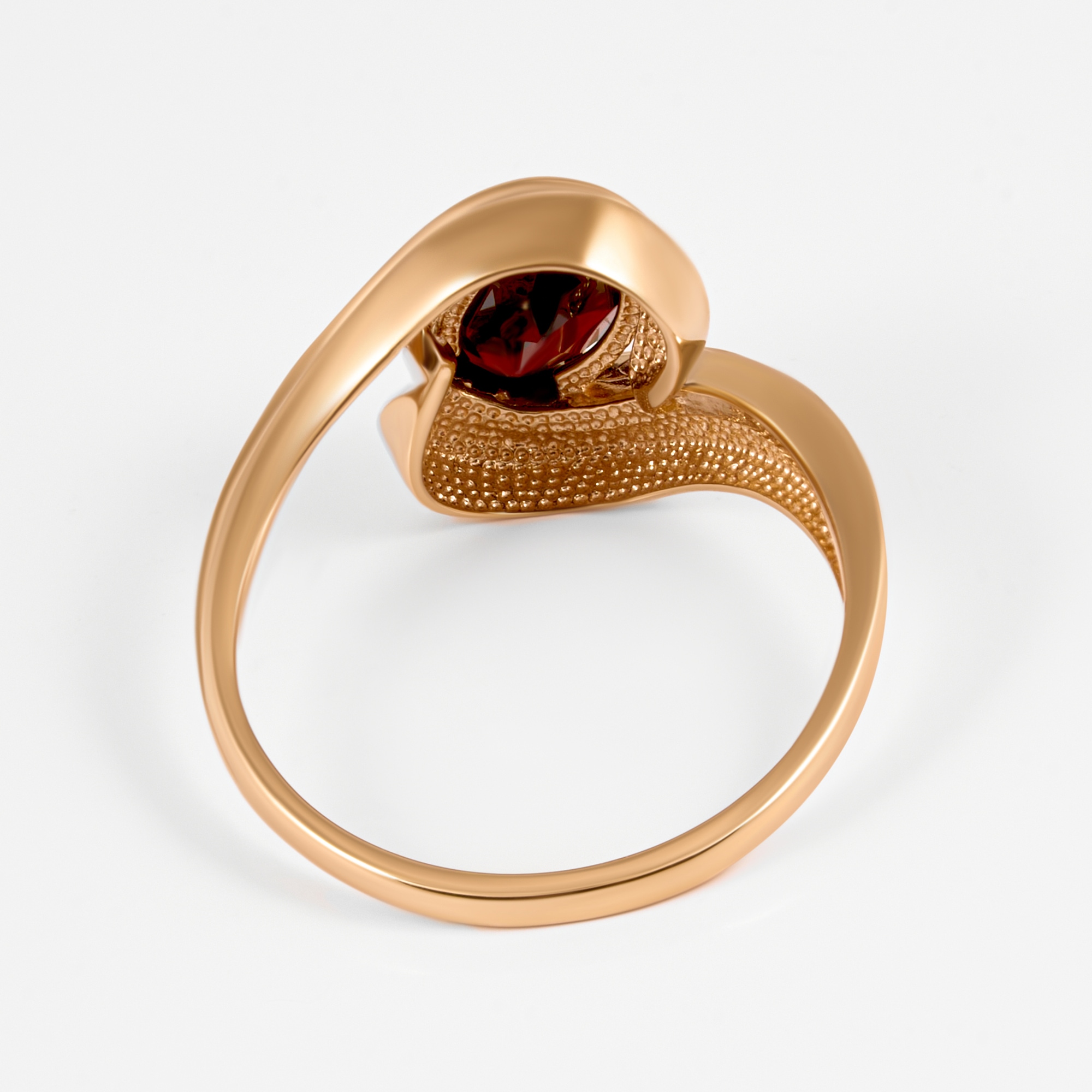 Золотое кольцо Мастер бриллиант из красного золота 585 пробы МБ0119730300010