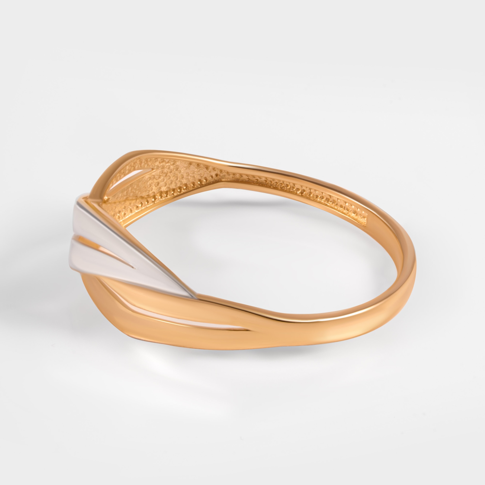 Золотое кольцо Efremof из красного золота 585 пробы ЮПК13017437