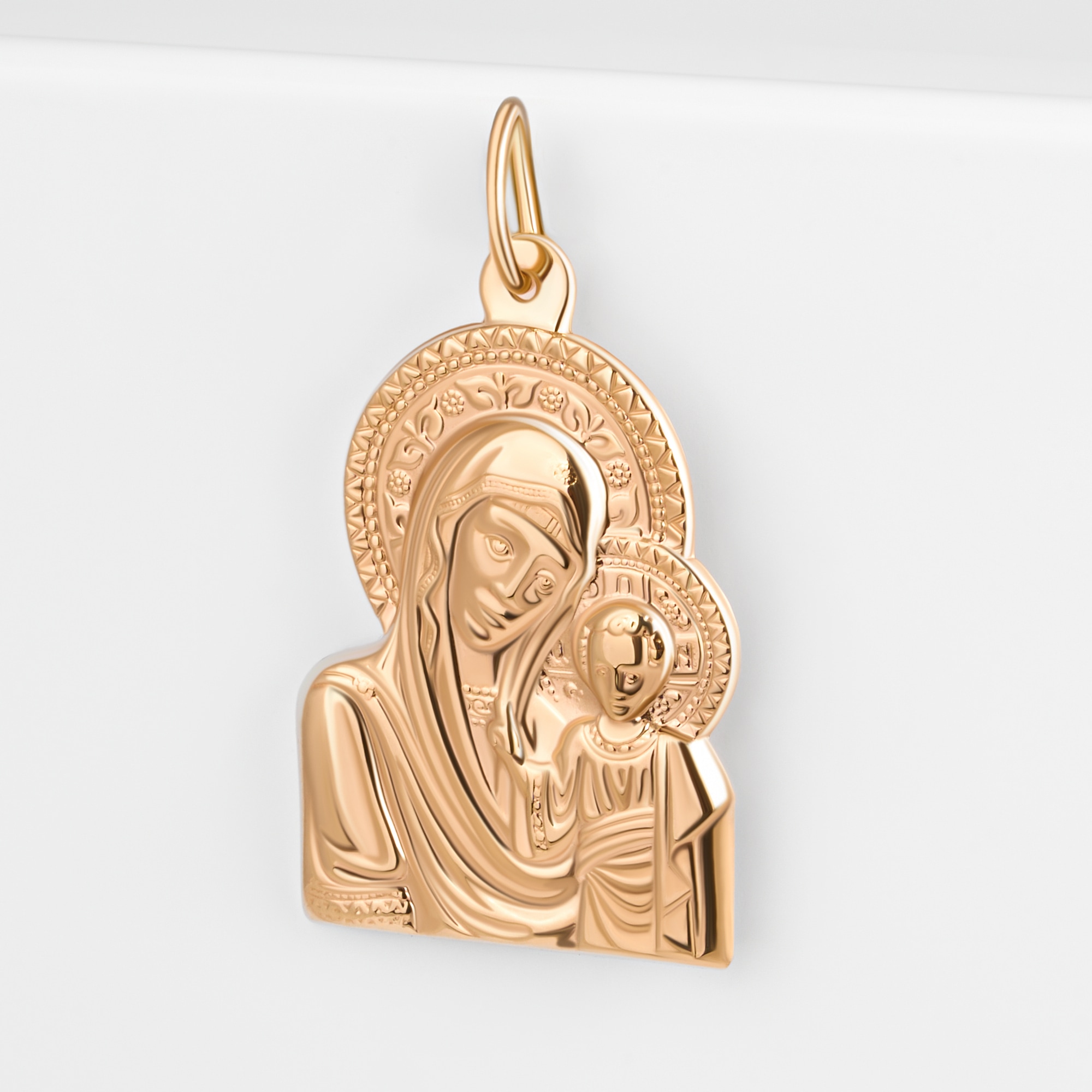 Золотая иконка Карат-к из красного золота 585 пробы КК04-05