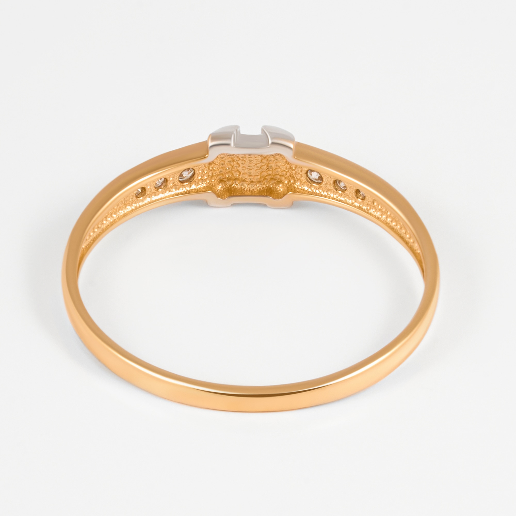 Золотое кольцо Империал из красного золота 585 пробы ИМК1477-120