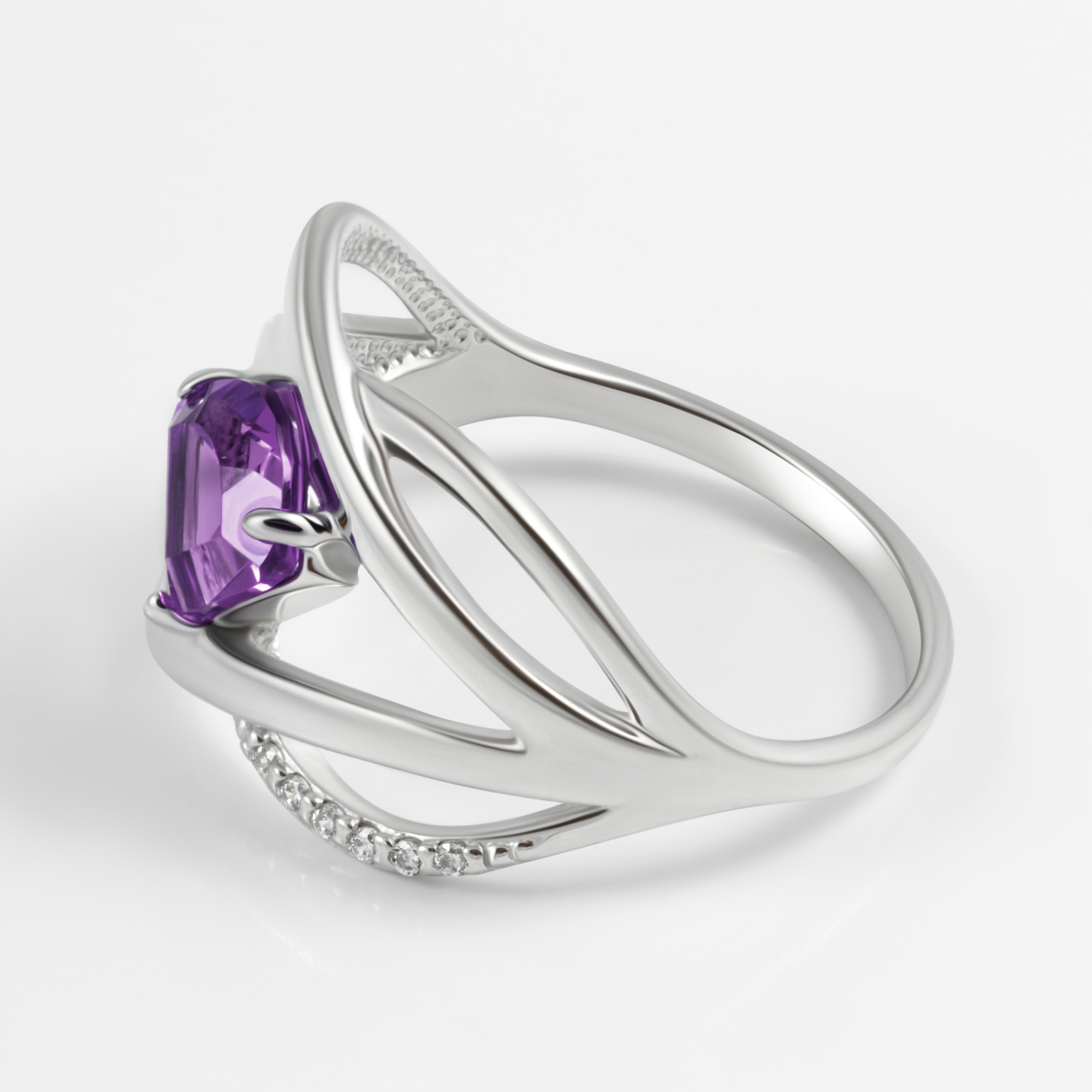 Серебряное кольцо Инталия ИТ104403-001-0019