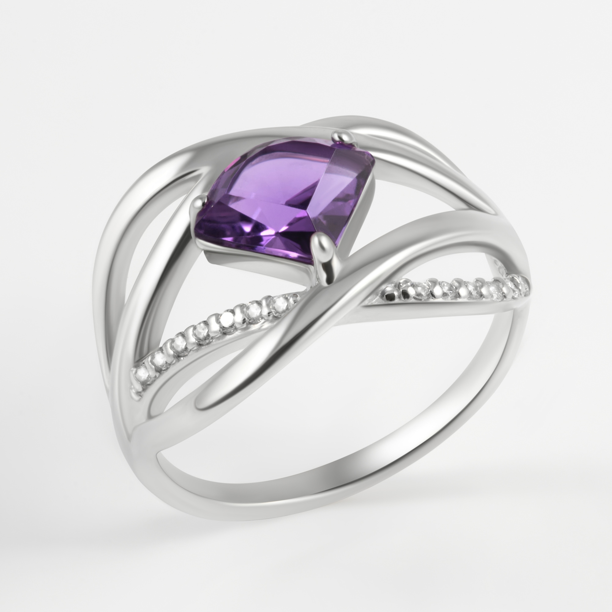 Серебряное кольцо Инталия ИТ104403-001-0019