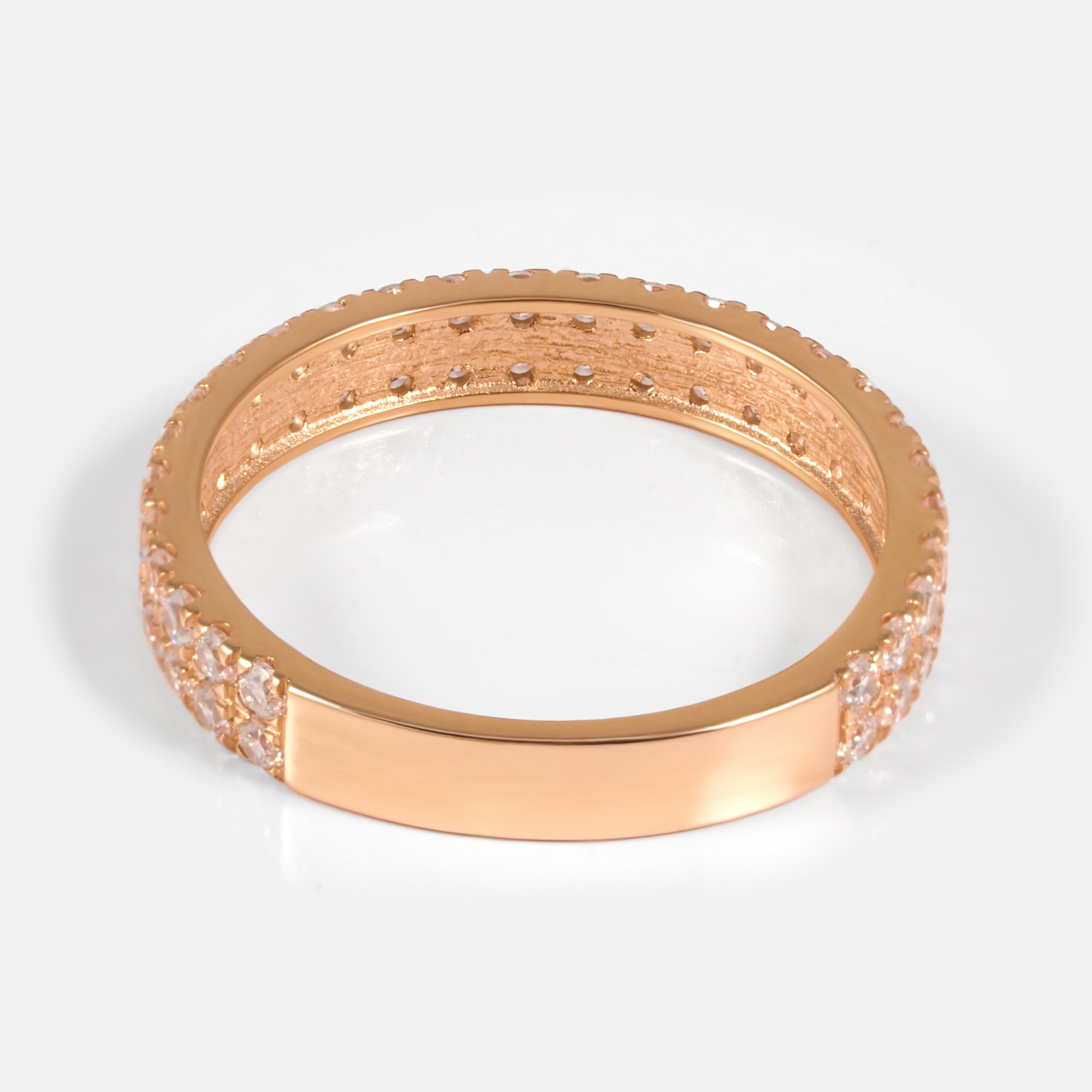 Золотое кольцо Альтеза из красного золота 585 пробы А910225