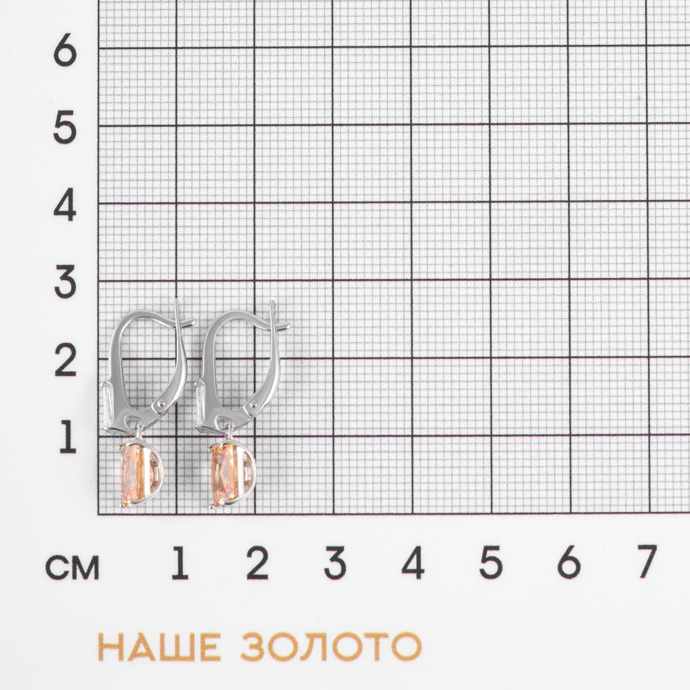 Серебряные серьги Империал ИМС2218АГ6808