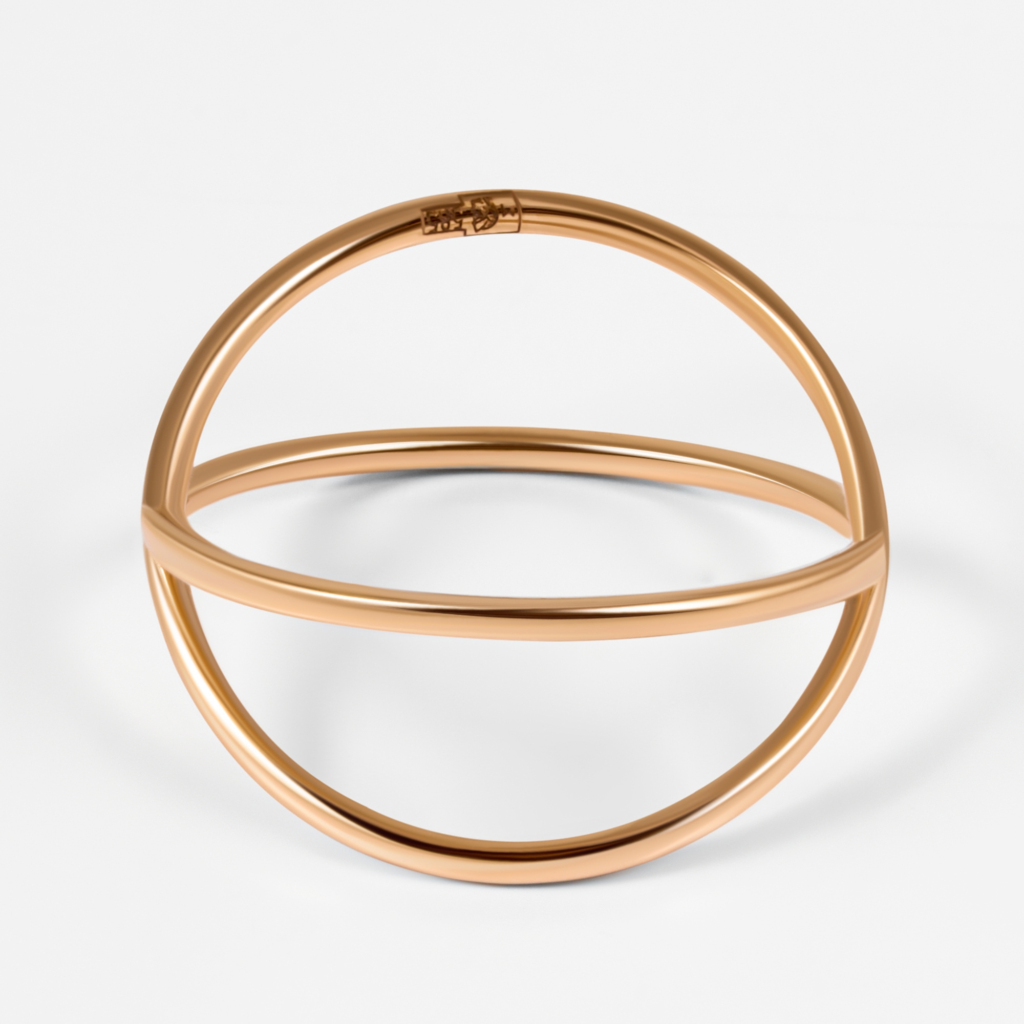 Золотое кольцо Мостар из красного золота 585 пробы МЦП02Р-108