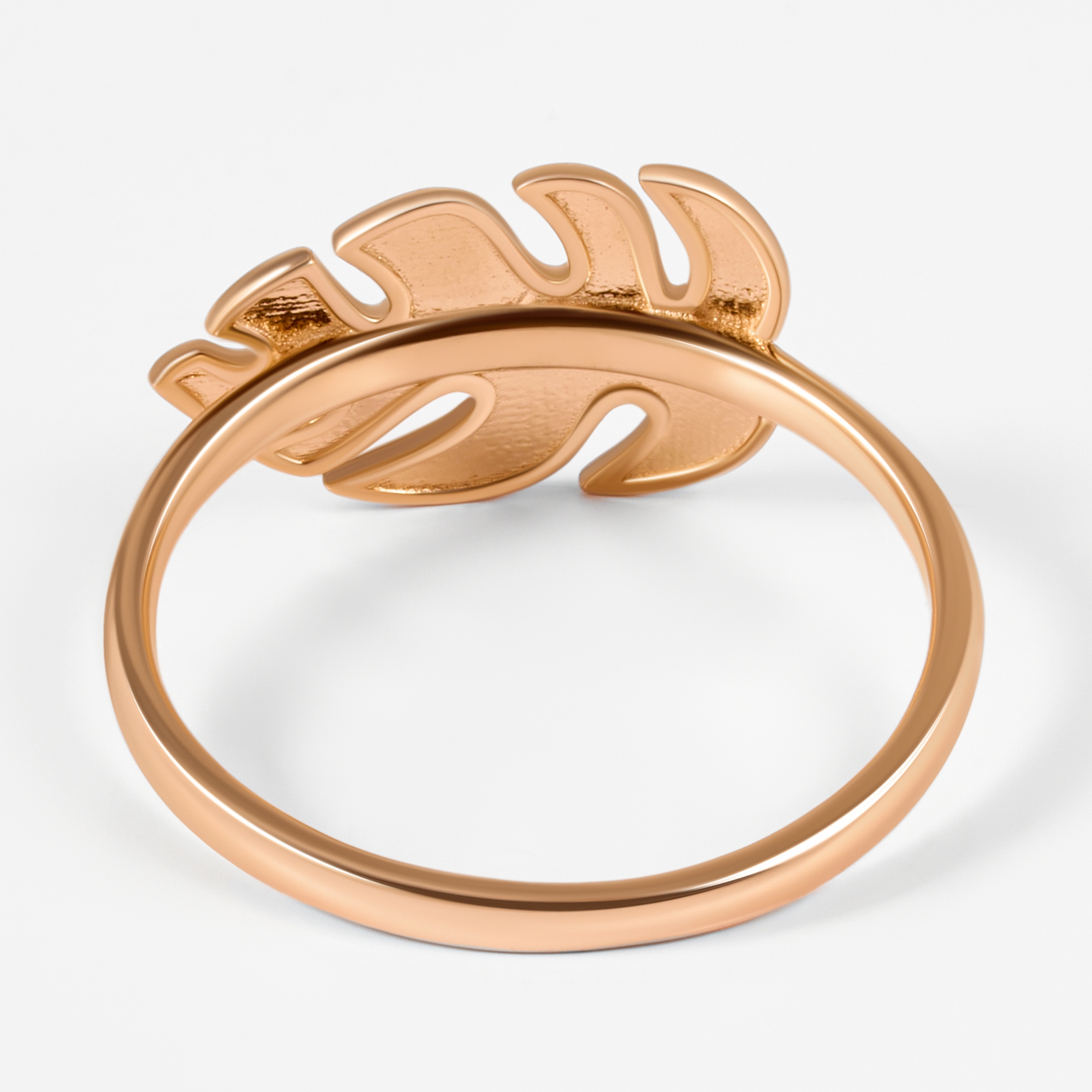 Золотое кольцо Мостар из красного золота 585 пробы МЦП03Р-2583