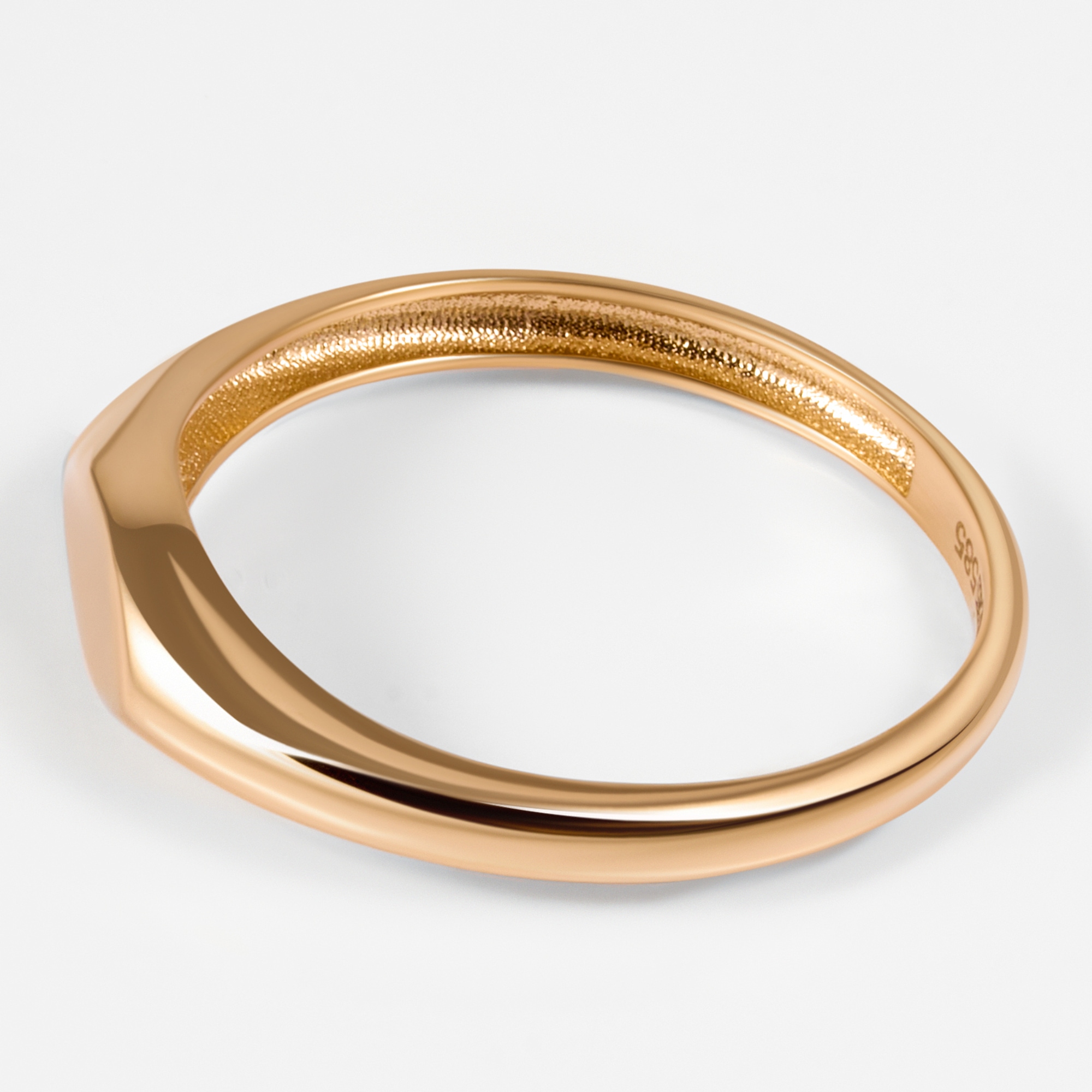 Золотое кольцо Мостар из красного золота 585 пробы МЦПСД-2064