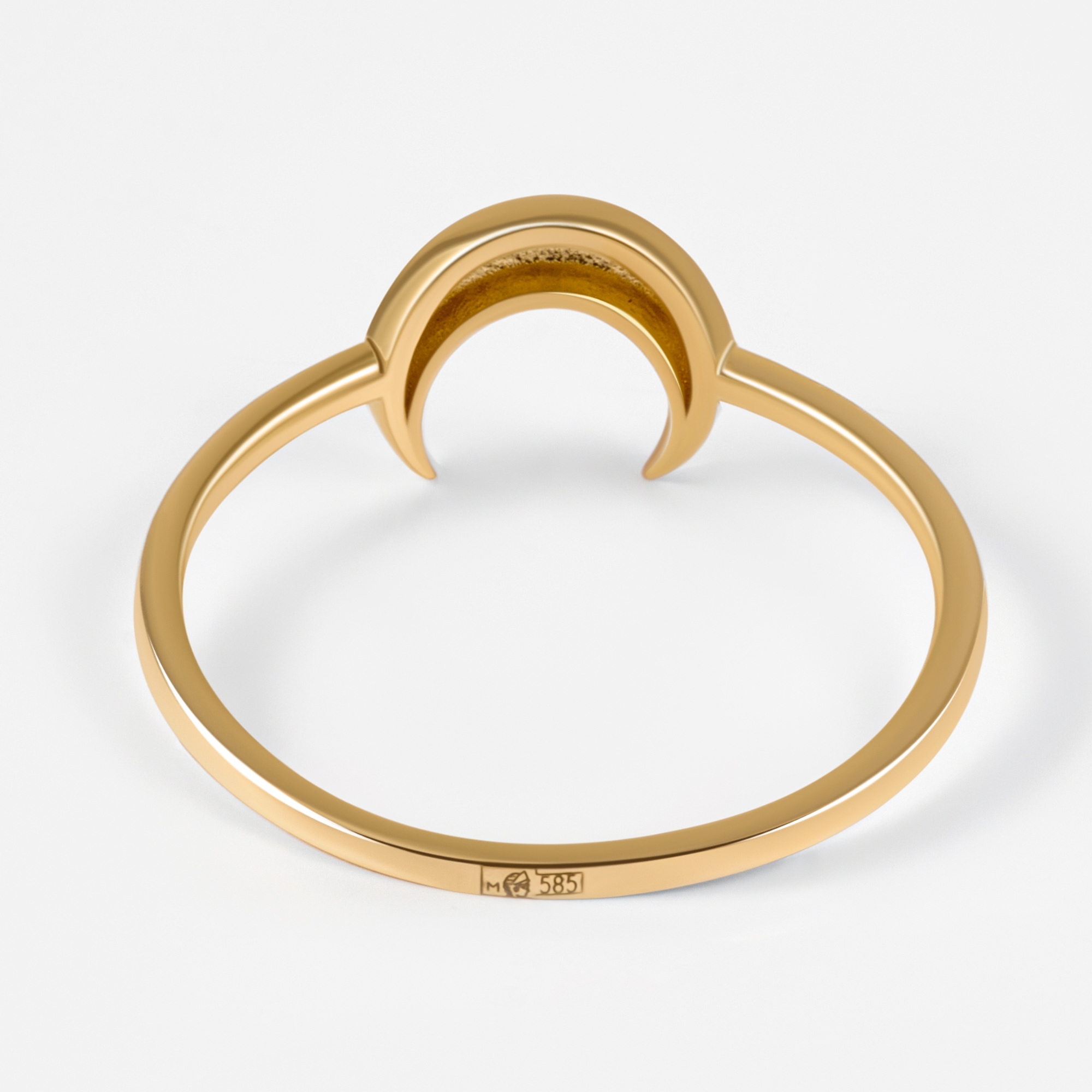 Золотое кольцо Мостар из красного золота 585 пробы МЦП03Р-2515-У