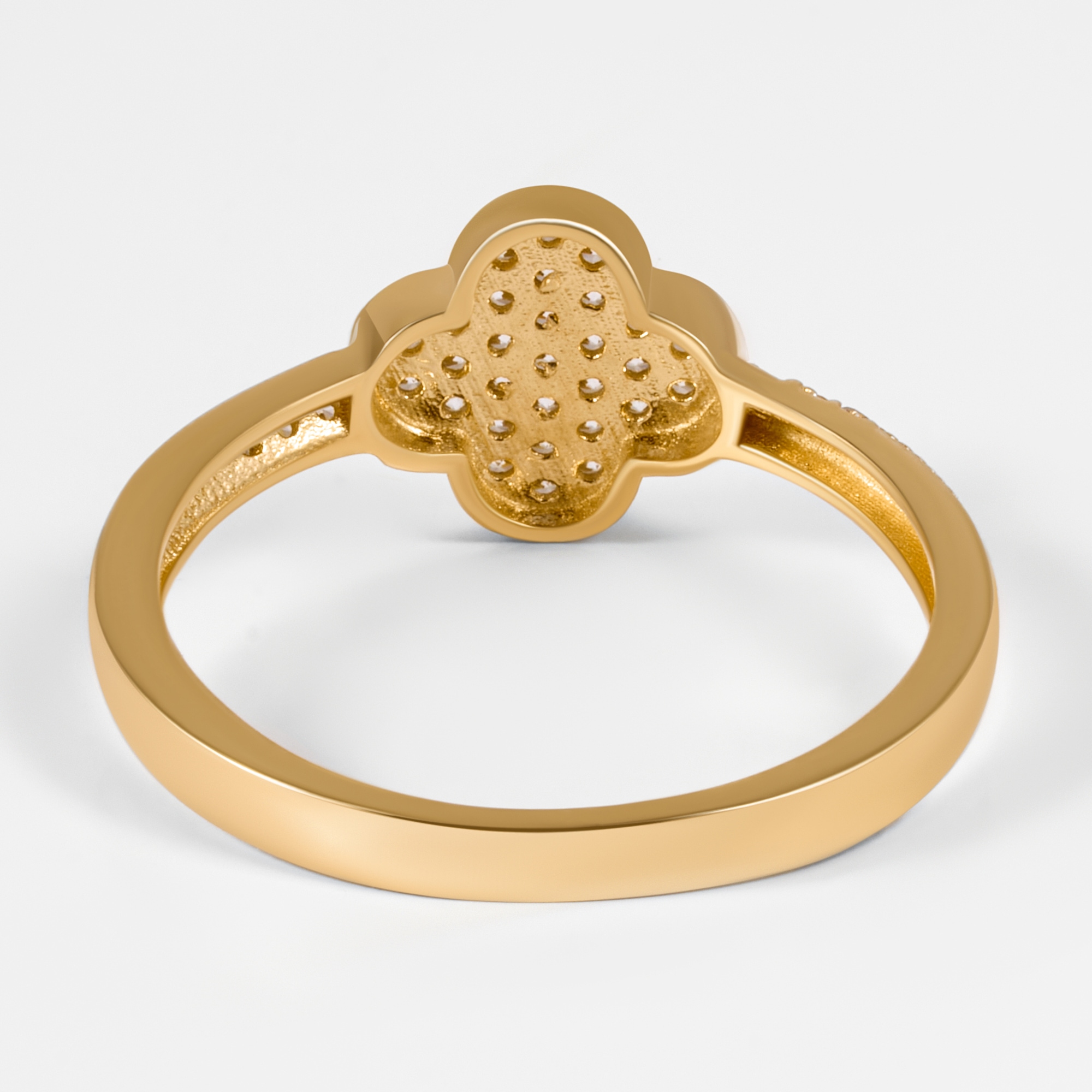 Золотое кольцо Мостар из красного золота 585 пробы МЦП03Р-2595-У