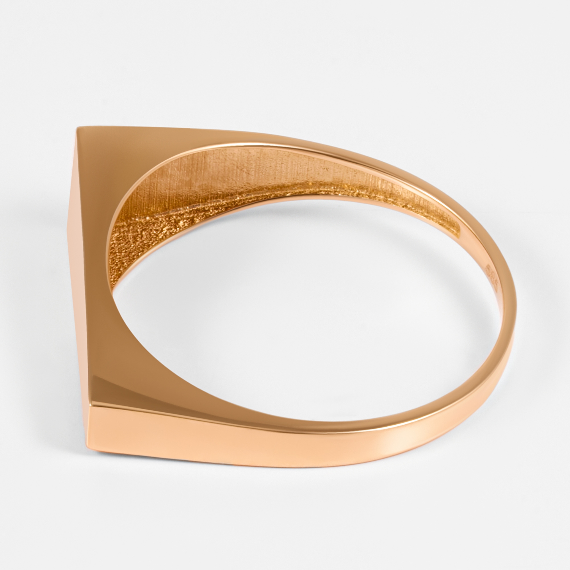 Золотое кольцо Мостар из красного золота 585 пробы МЦП53Р-242-Р