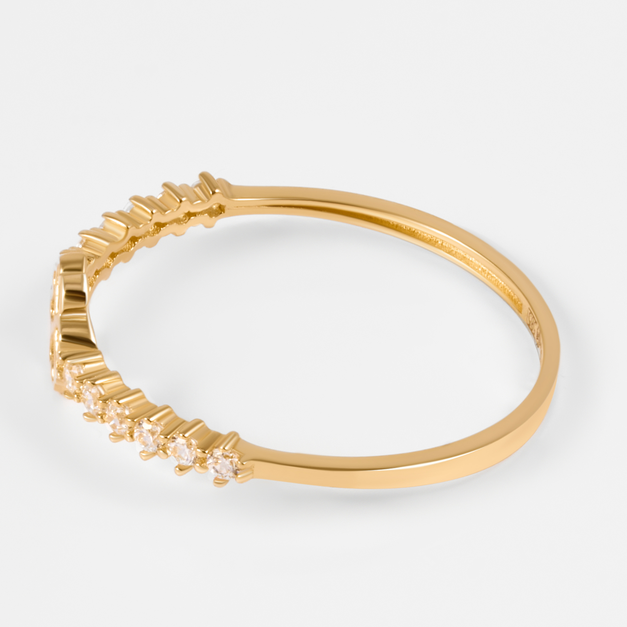 Золотое кольцо Мостар из красного золота 585 пробы МЦП53Р-174-У