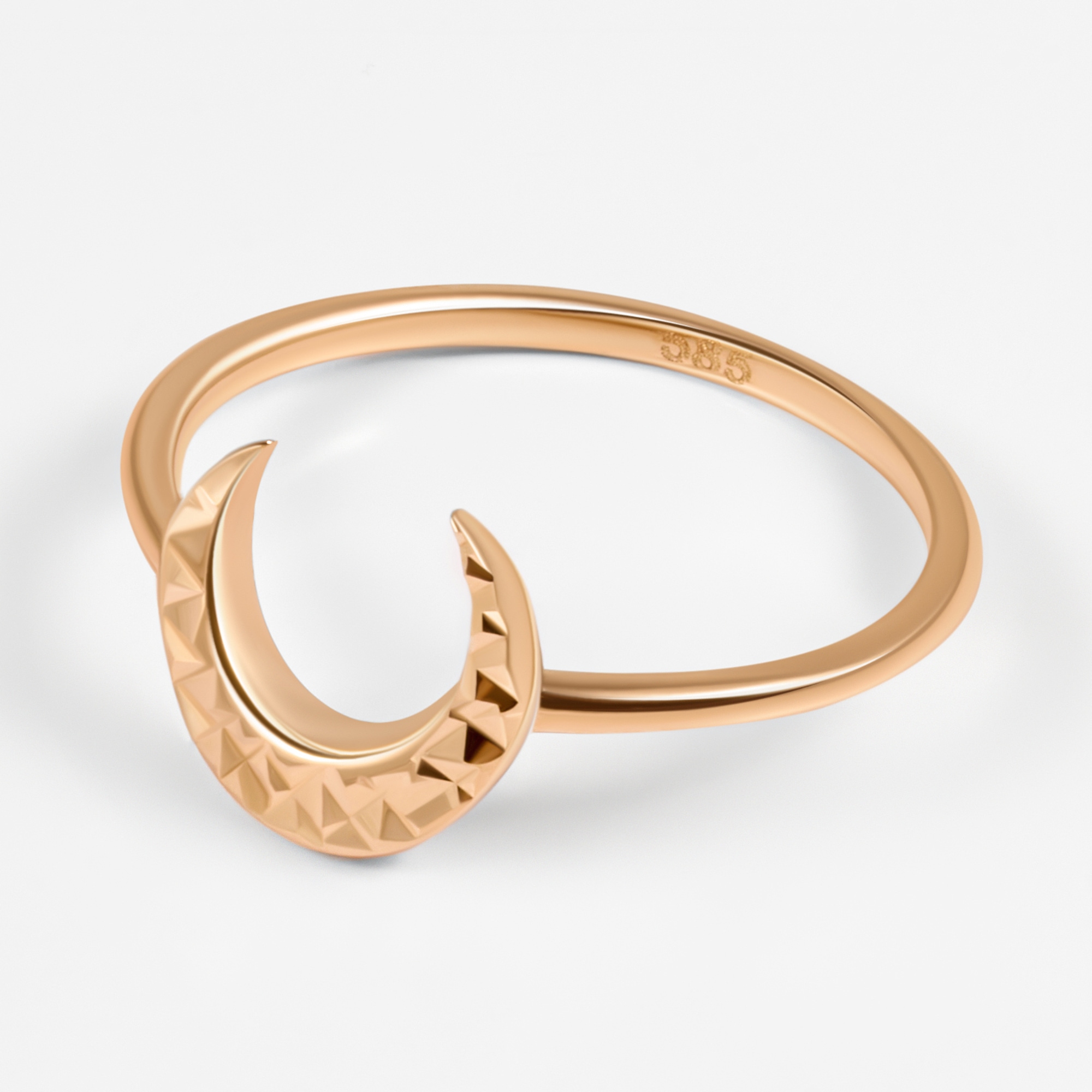 Золотое кольцо Мостар из красного золота 585 пробы МЦП03Р-2515-Р