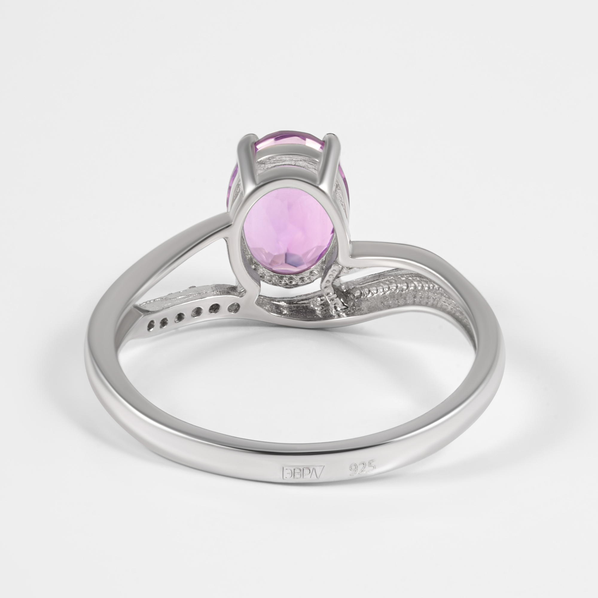Серебряное кольцо Ривьера 6Р151-1466-08