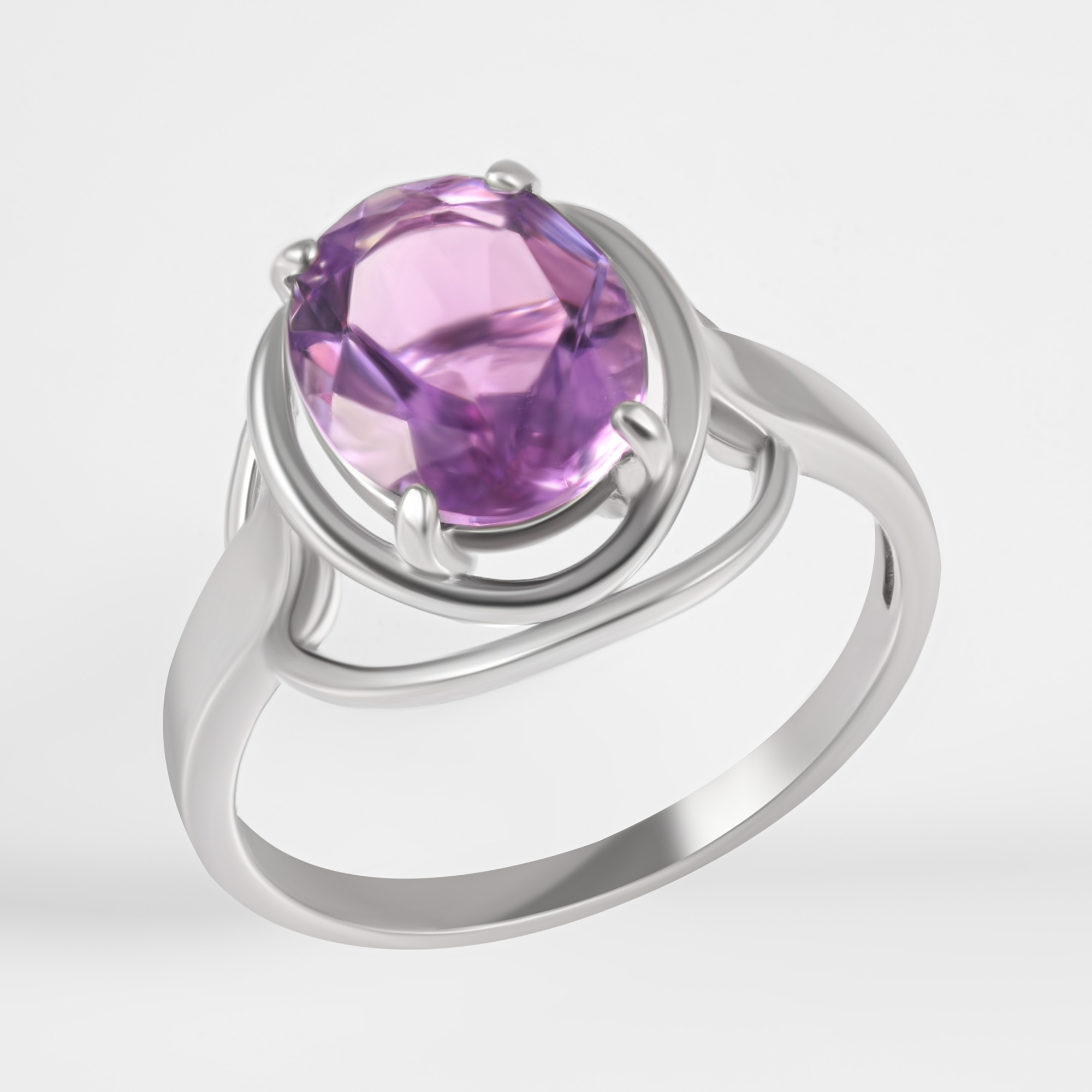 Серебряное кольцо Ривьера 6Р151-1525-08
