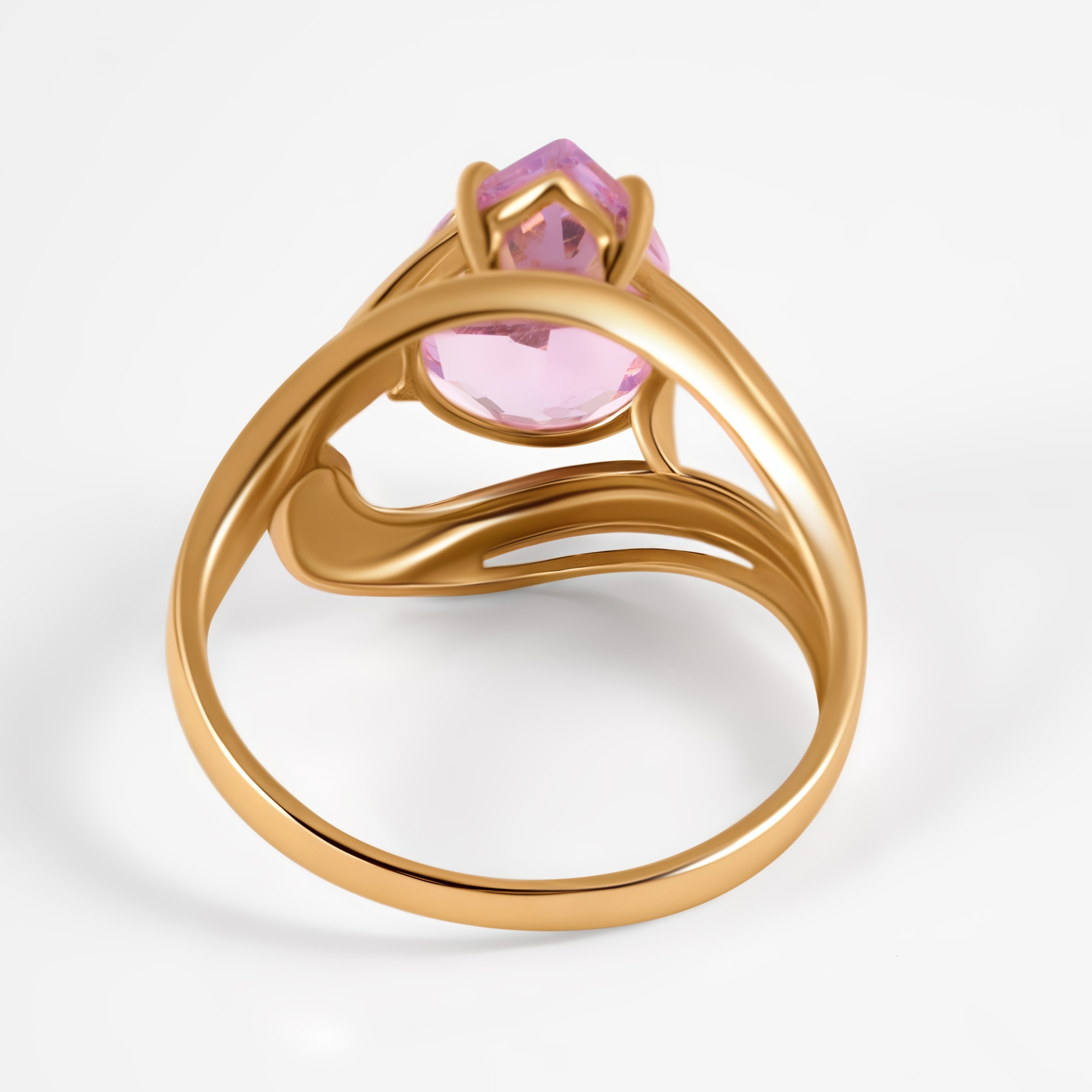 Золотое кольцо Мастер бриллиант из красного золота 585 пробы МБ0126940200010