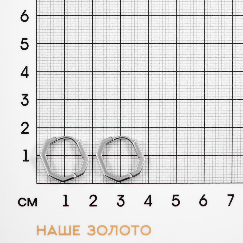 Серебряные серьги конго Джей арт ЖД2053300001000
