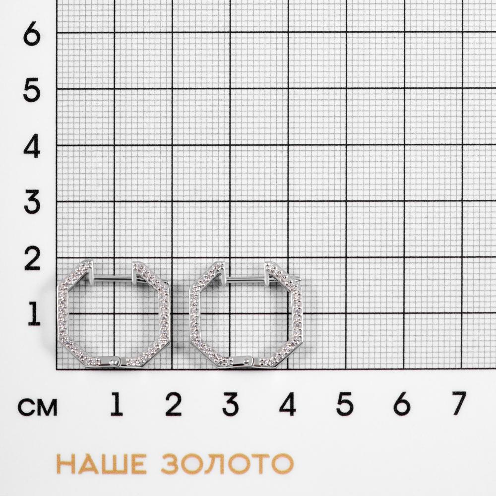 Серебряные серьги конго Джей арт ЖД2053181011000