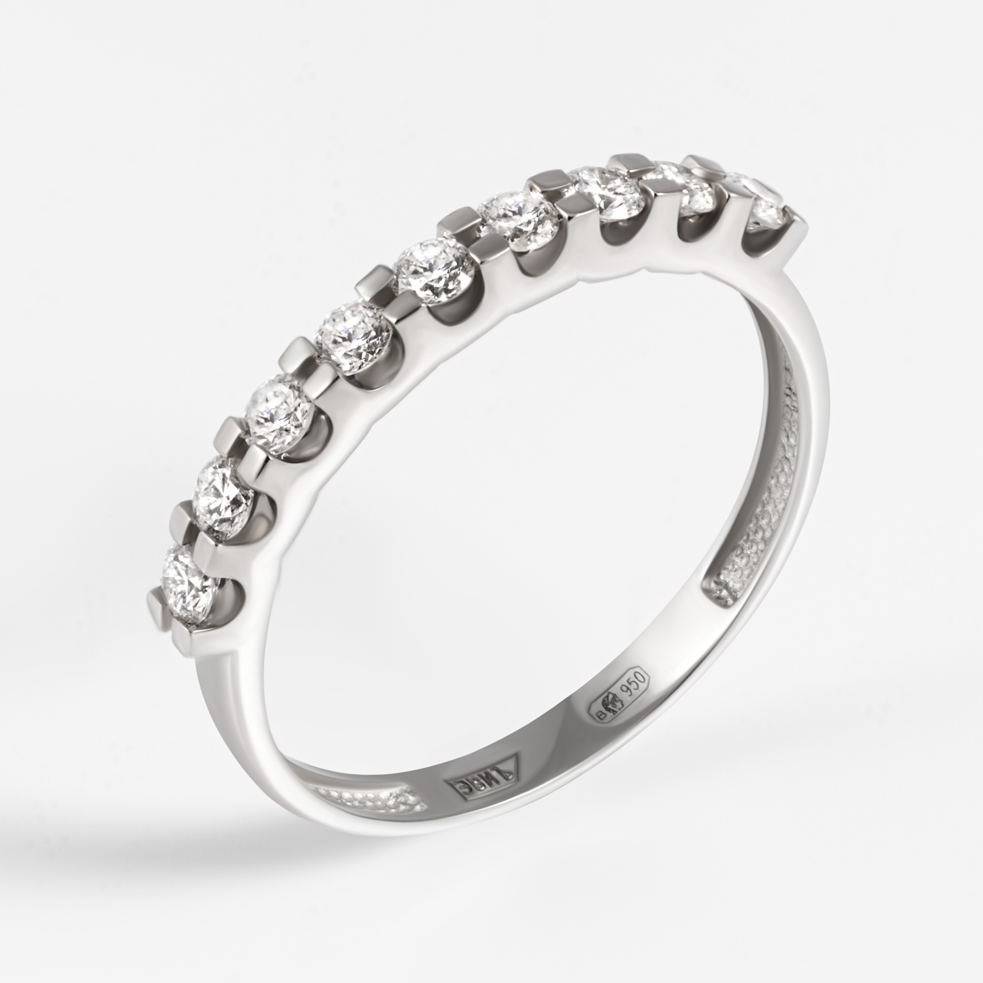 Платиновое кольцо Империал ИМК0255/ПТ-420
