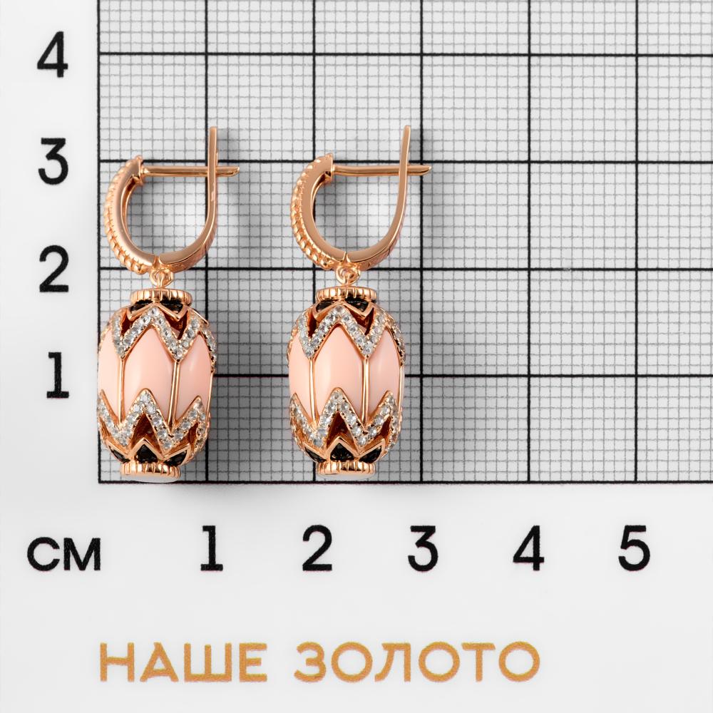 Серебряные серьги подвесные Style avenue СЙЦАИЕ426ЦО