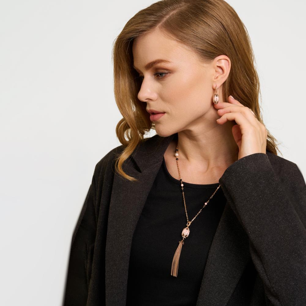 Серебряные серьги подвесные Style avenue СЙЦАИЕ426ЦО