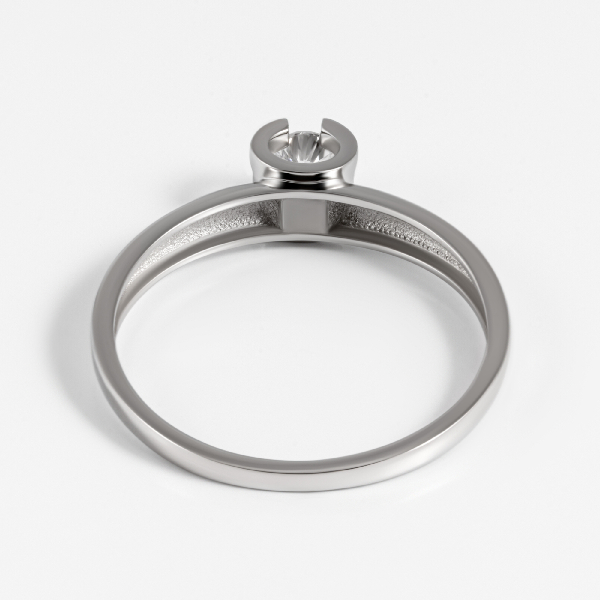 Платиновое кольцо Империал ИМК0124/ПТ-420