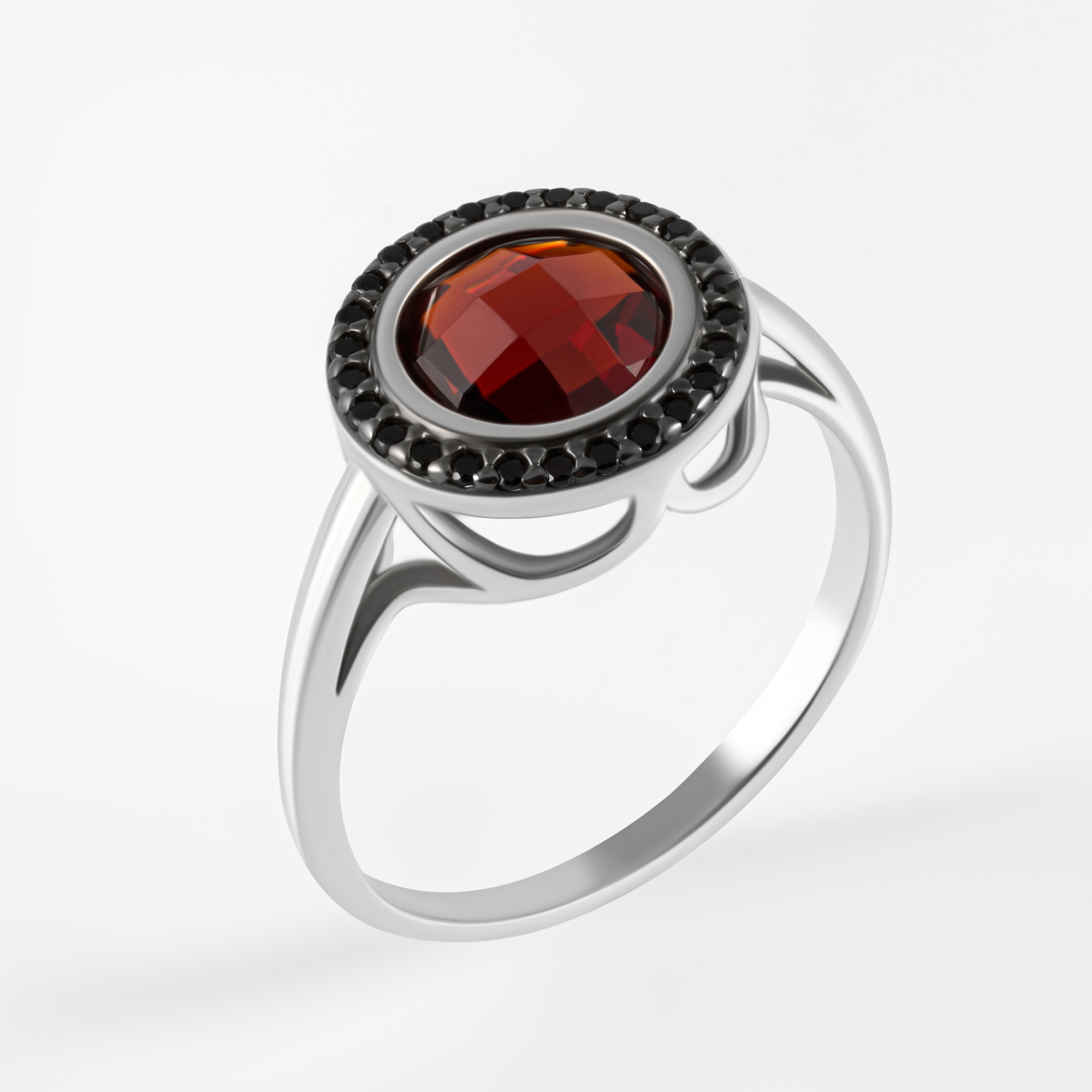 Серебряное кольцо Инталия ИТ102803-902-1029