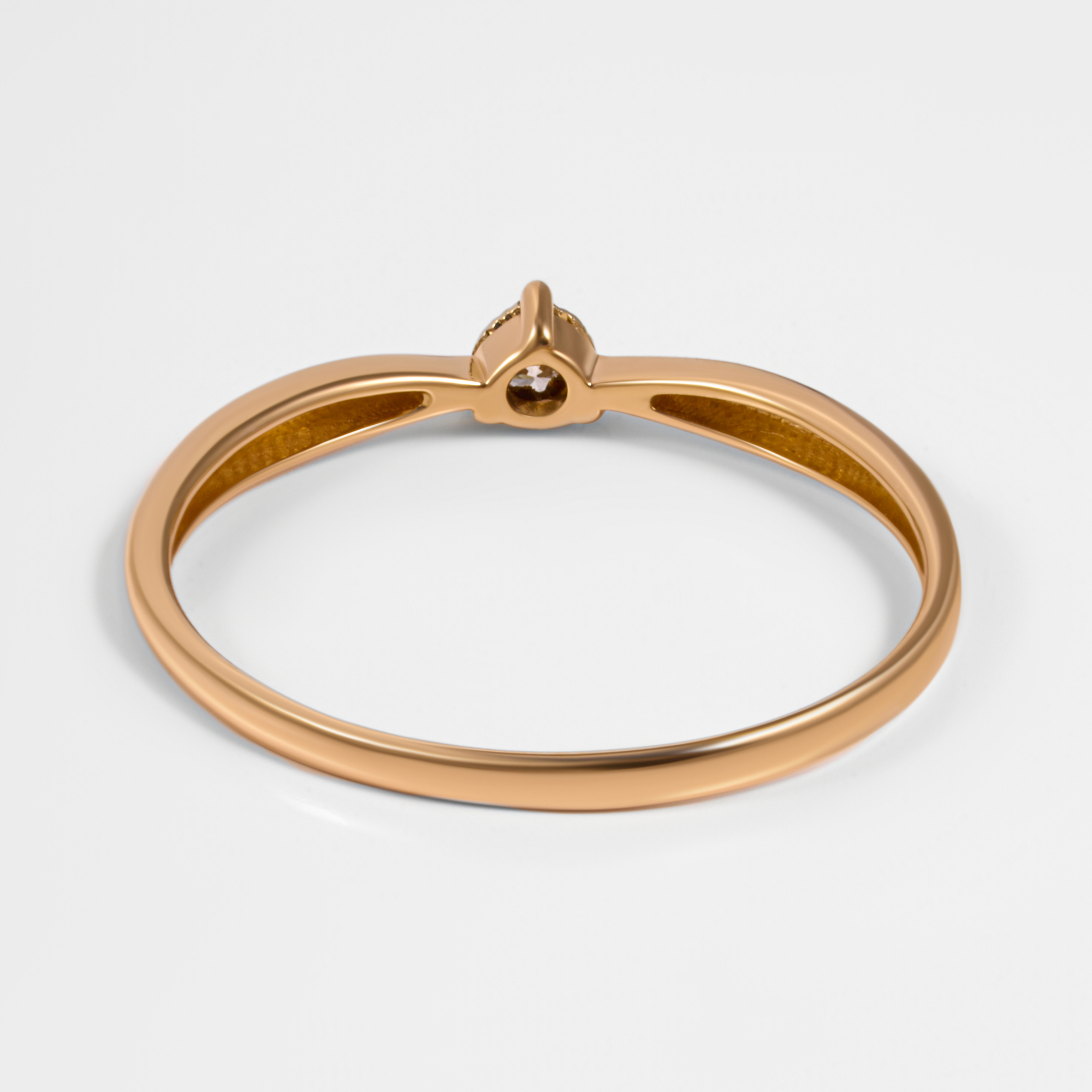 Золотое кольцо Григорьев даймонд из красного золота 585 пробы Э101-11-6030-11-00-21