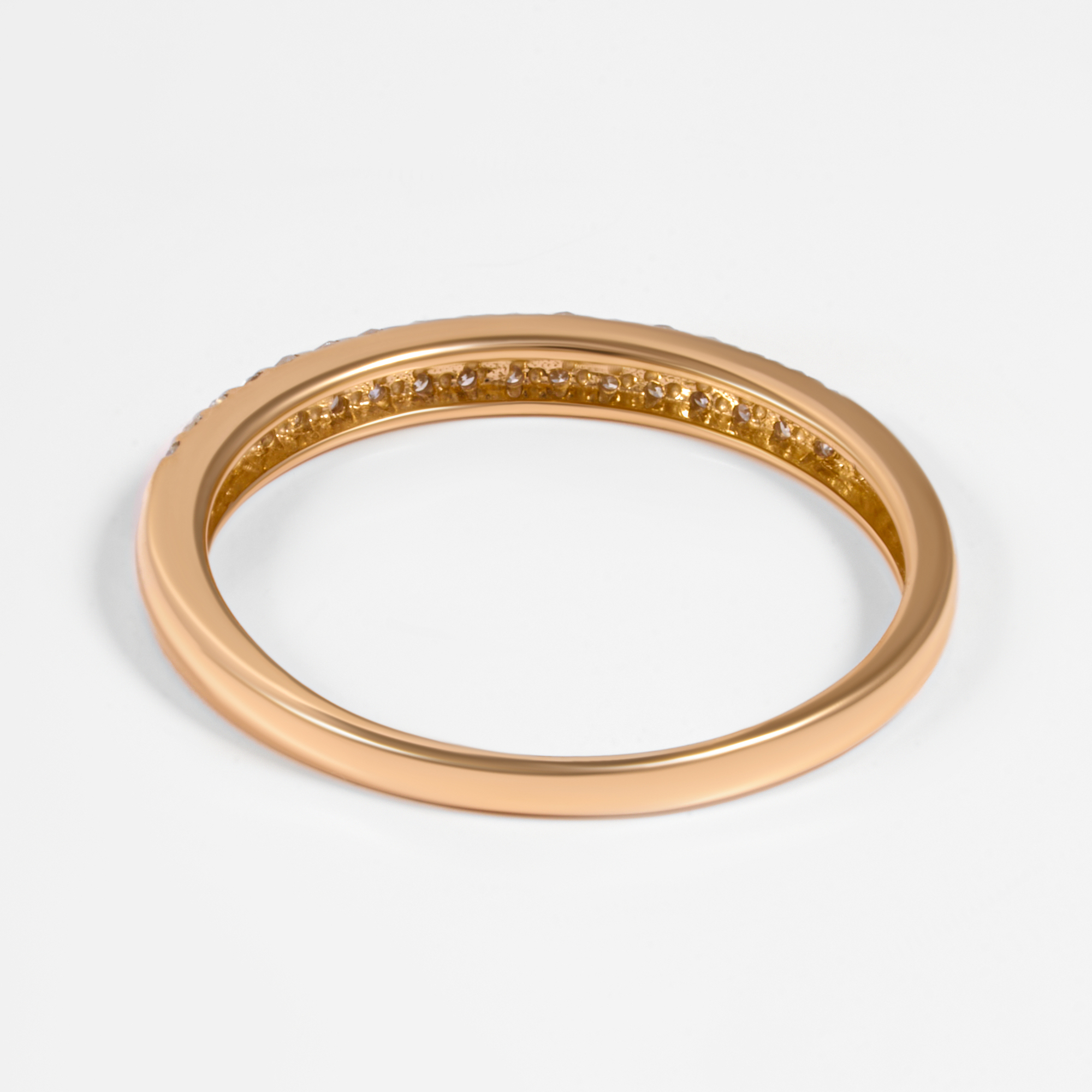 Золотое кольцо Григорьев даймонд из красного золота 585 пробы Э104110051*