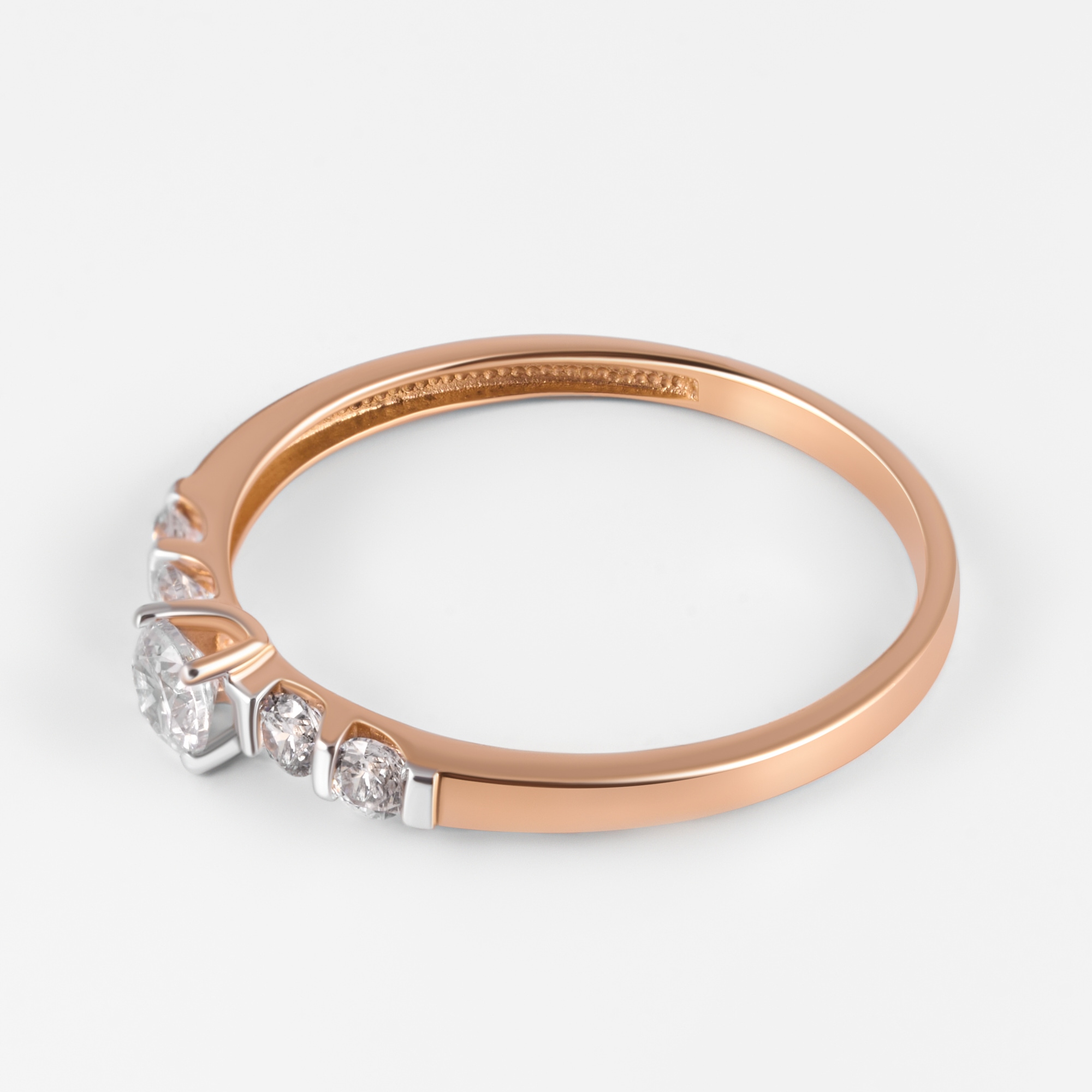 Золотое кольцо Efremof из красного золота 585 пробы ЮПК13218270