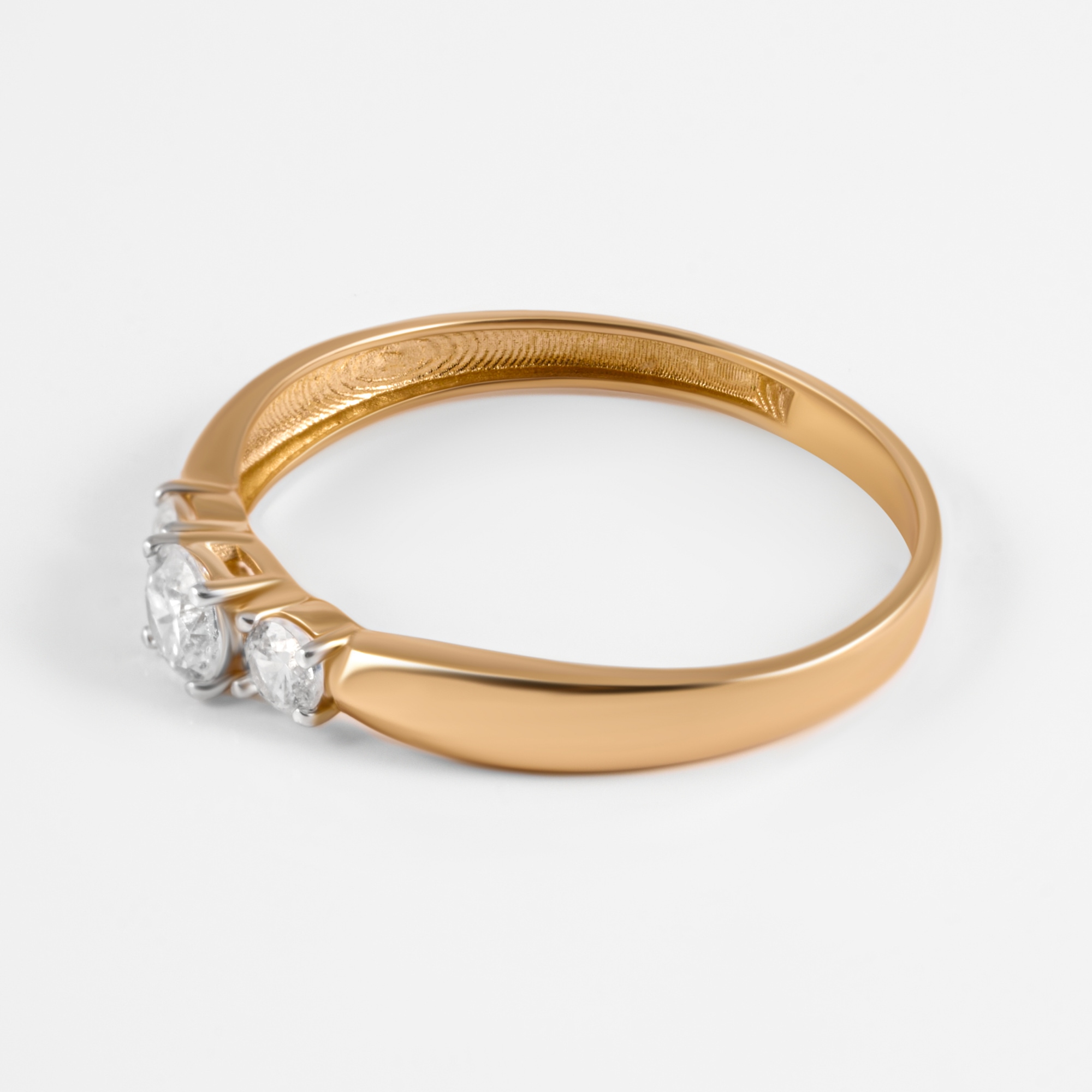 Золотое кольцо Efremof из красного золота 585 пробы ЮПК13212552