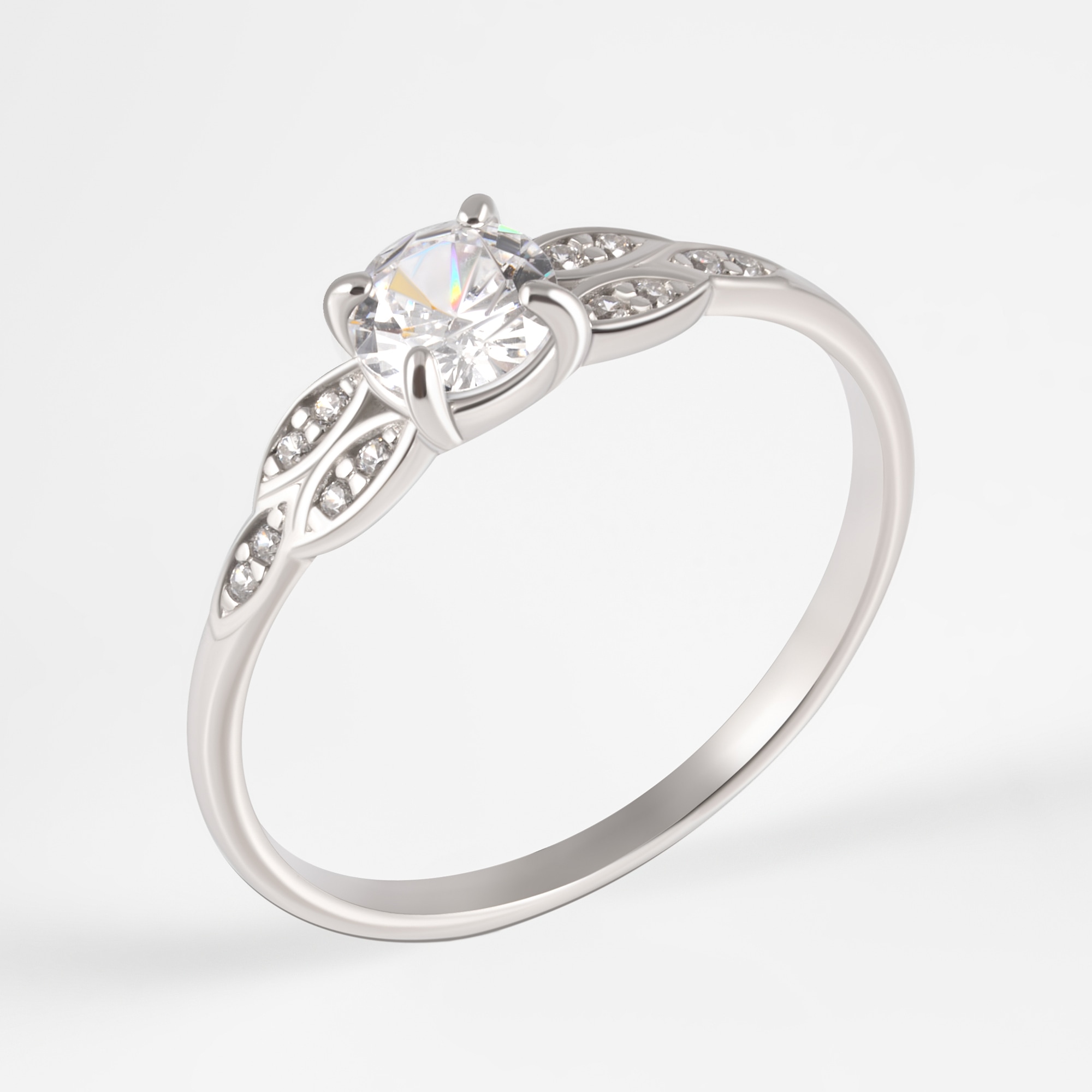 Серебряное кольцо Инталия ИТ102722-301-0019