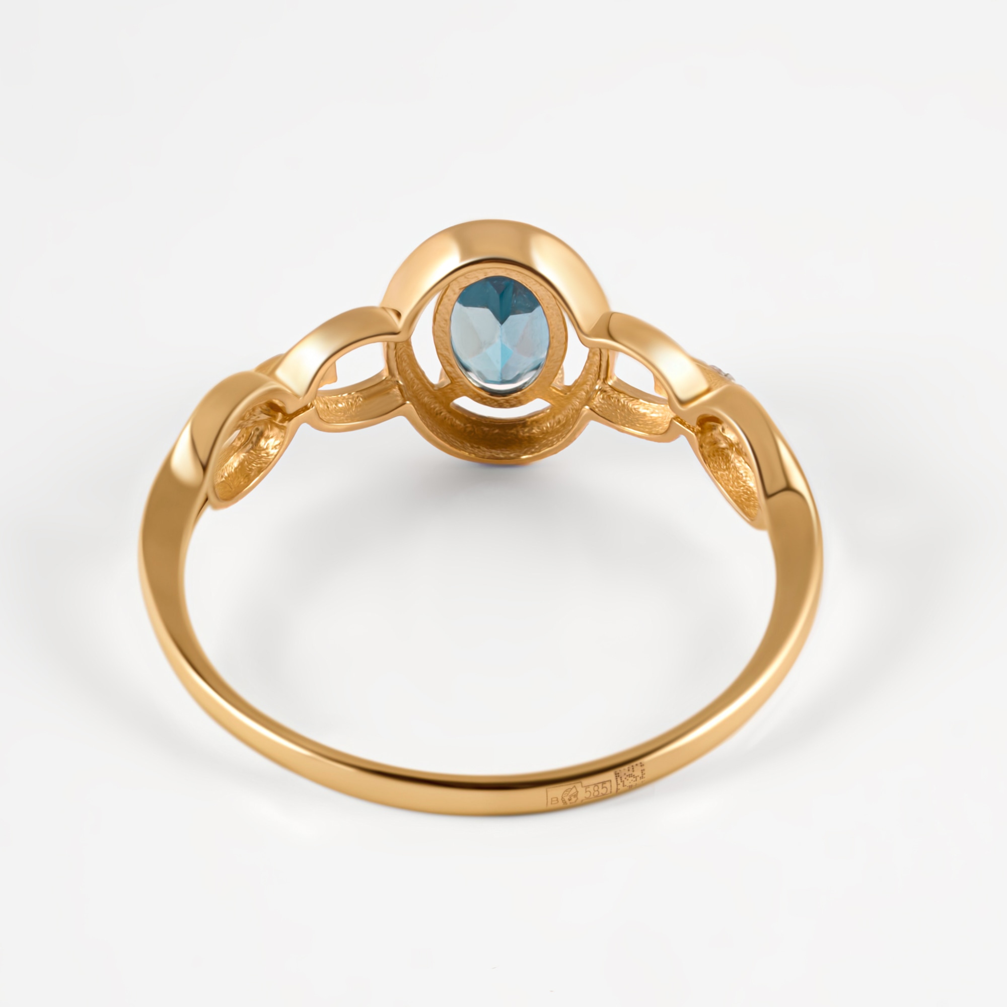 Золотое кольцо Алекси из красного золота 585 пробы А3011911тл