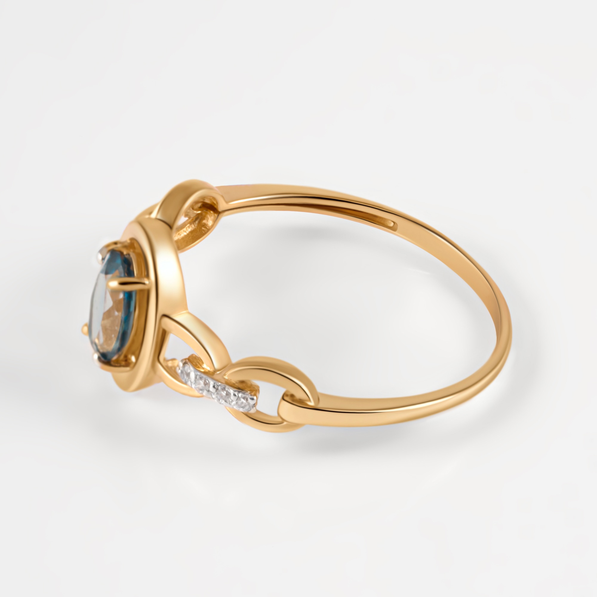 Золотое кольцо Алекси из красного золота 585 пробы А3011911тл