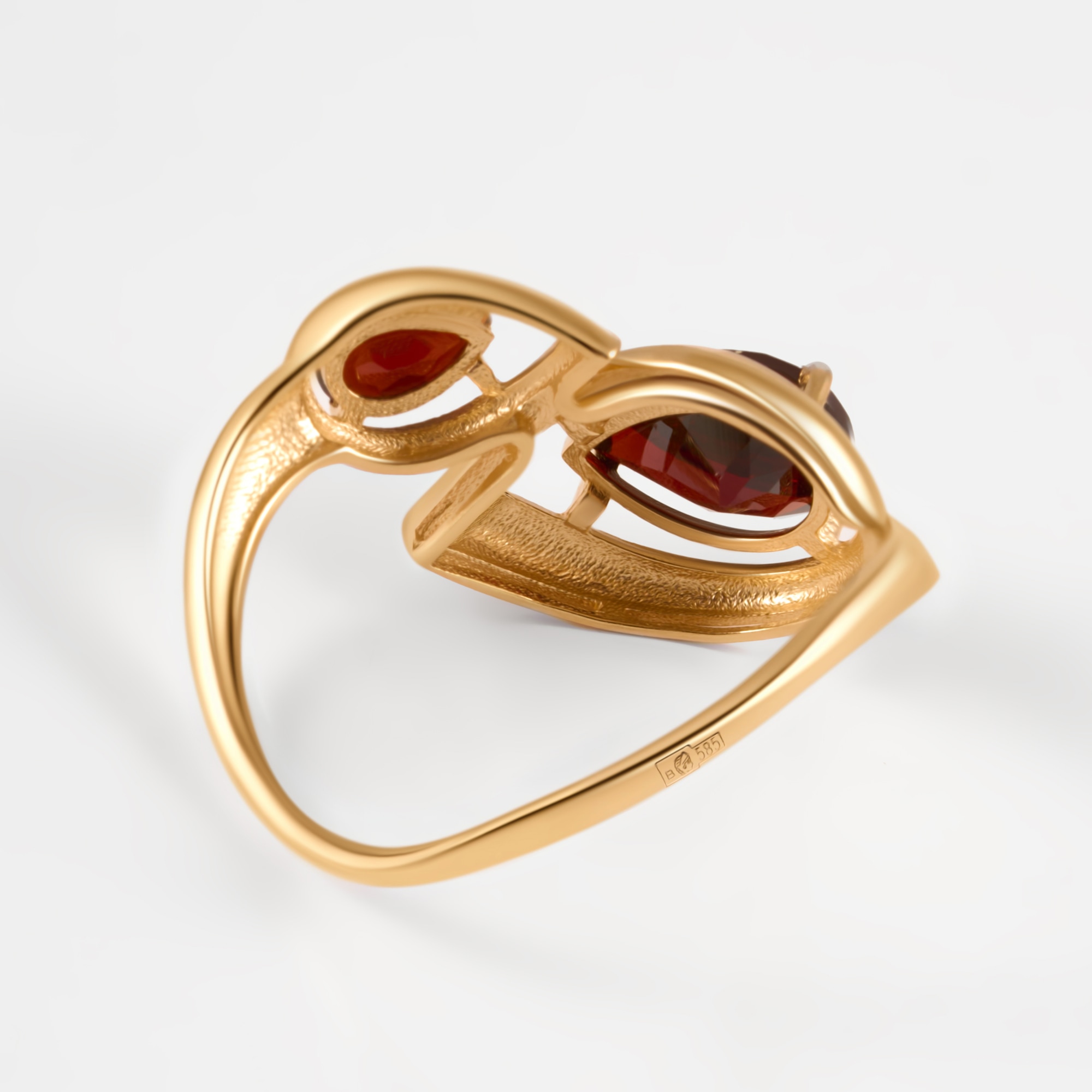 Золотое кольцо Алекси из красного золота 585 пробы А3011909гр